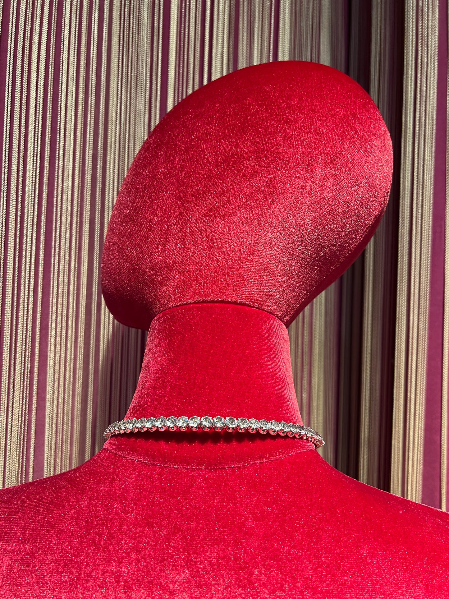 Collarino argento-zirconi crystal