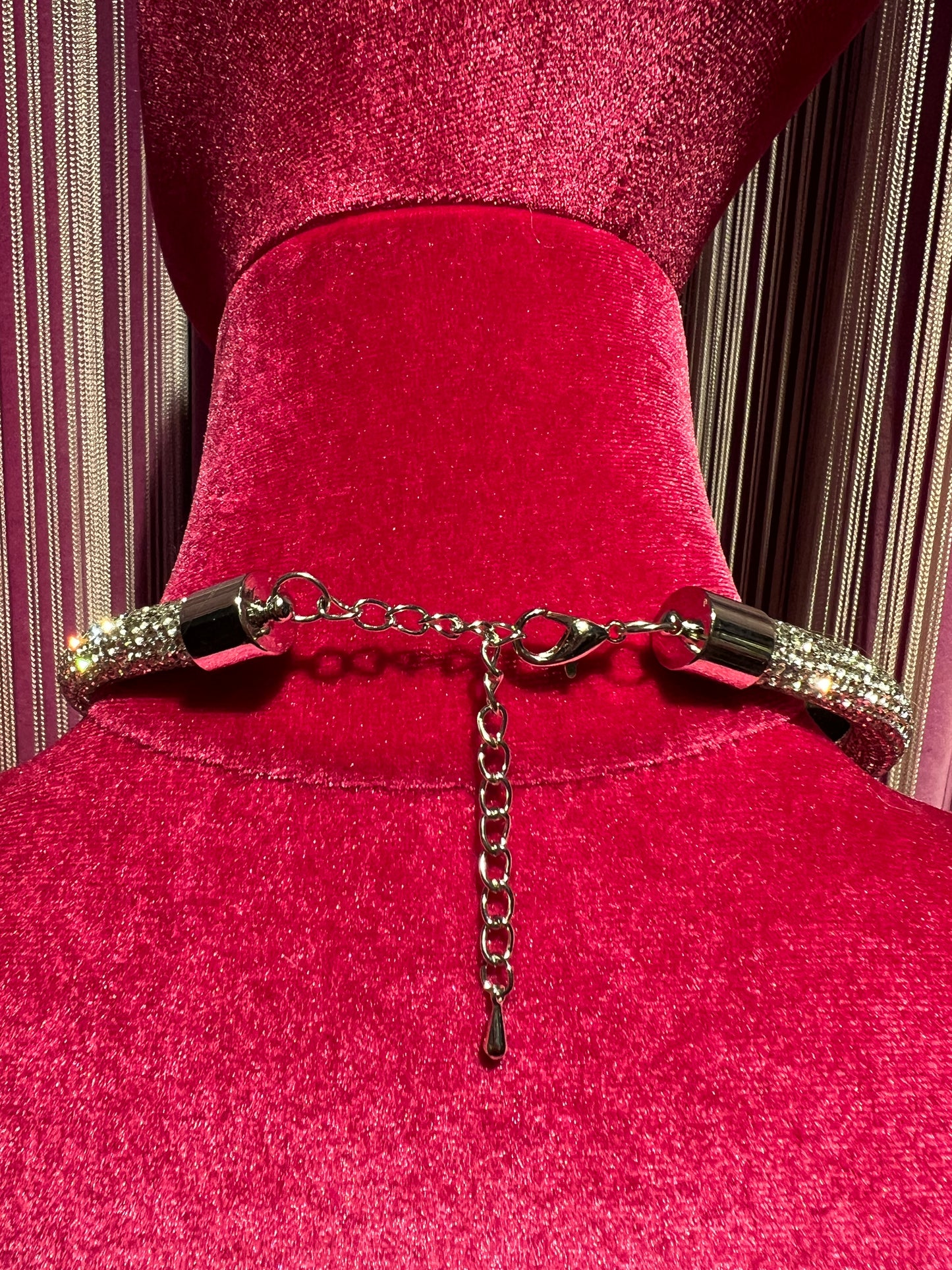 Collana argento con fiore Swarovski