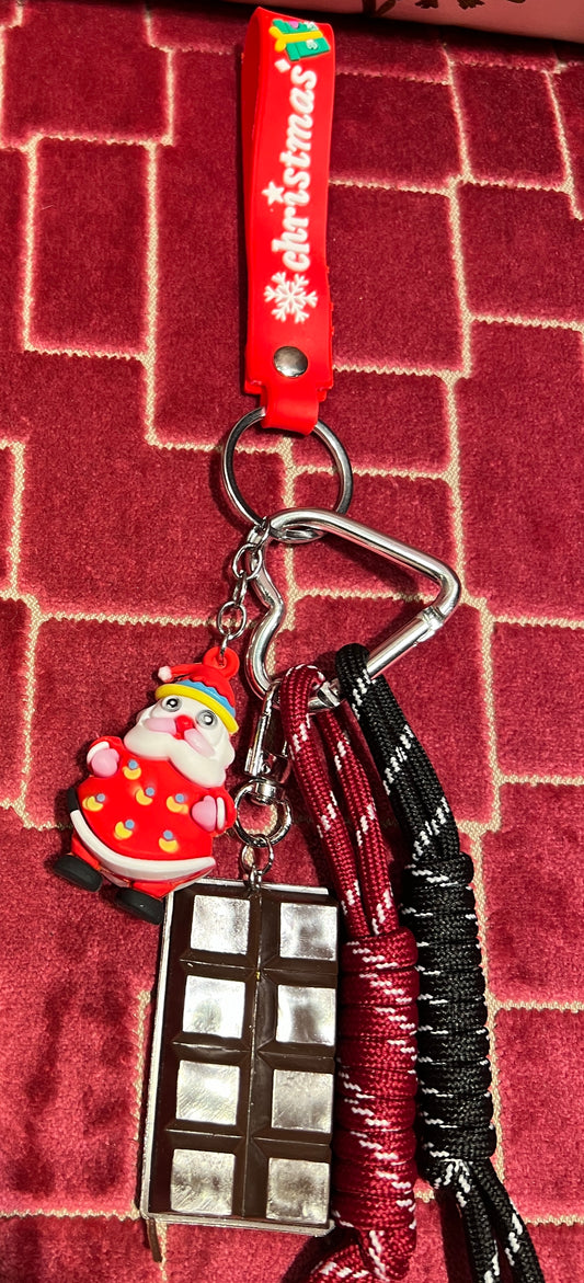 Charms babbo Natale tavoletta cioccolato