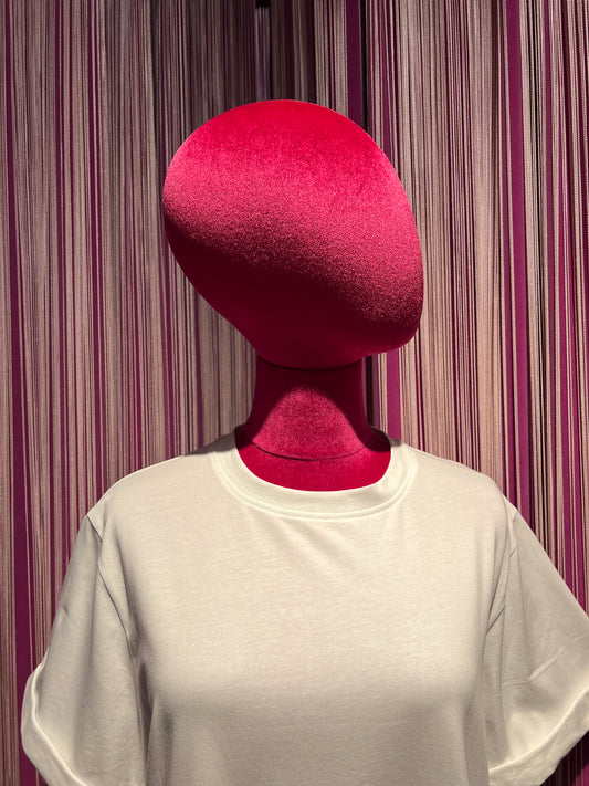 Sincere Paris -50% di sconto abito lungo a balze bianco e giallo