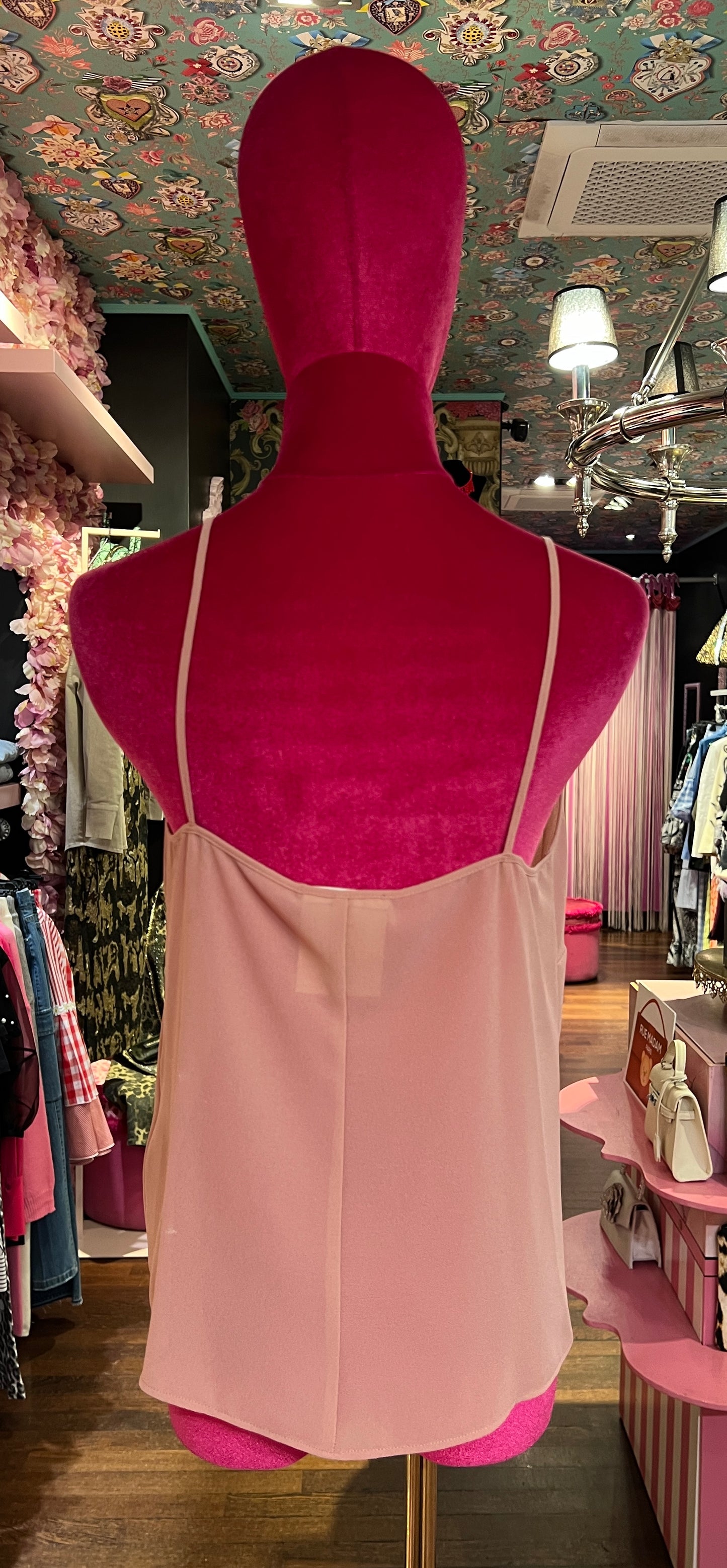 Semicouture top Zoe rosa cipria