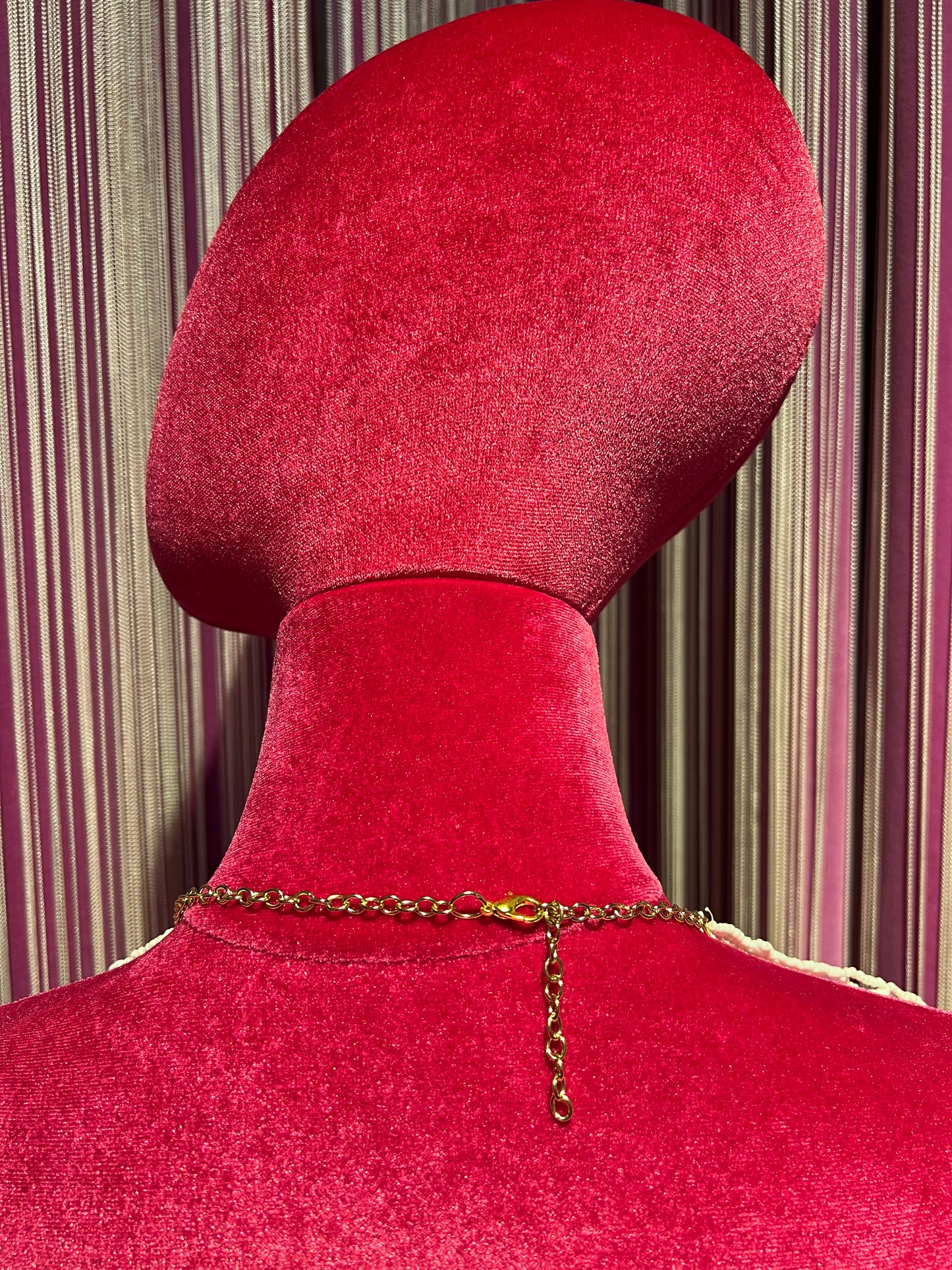 Collana girocollo perline bianche
