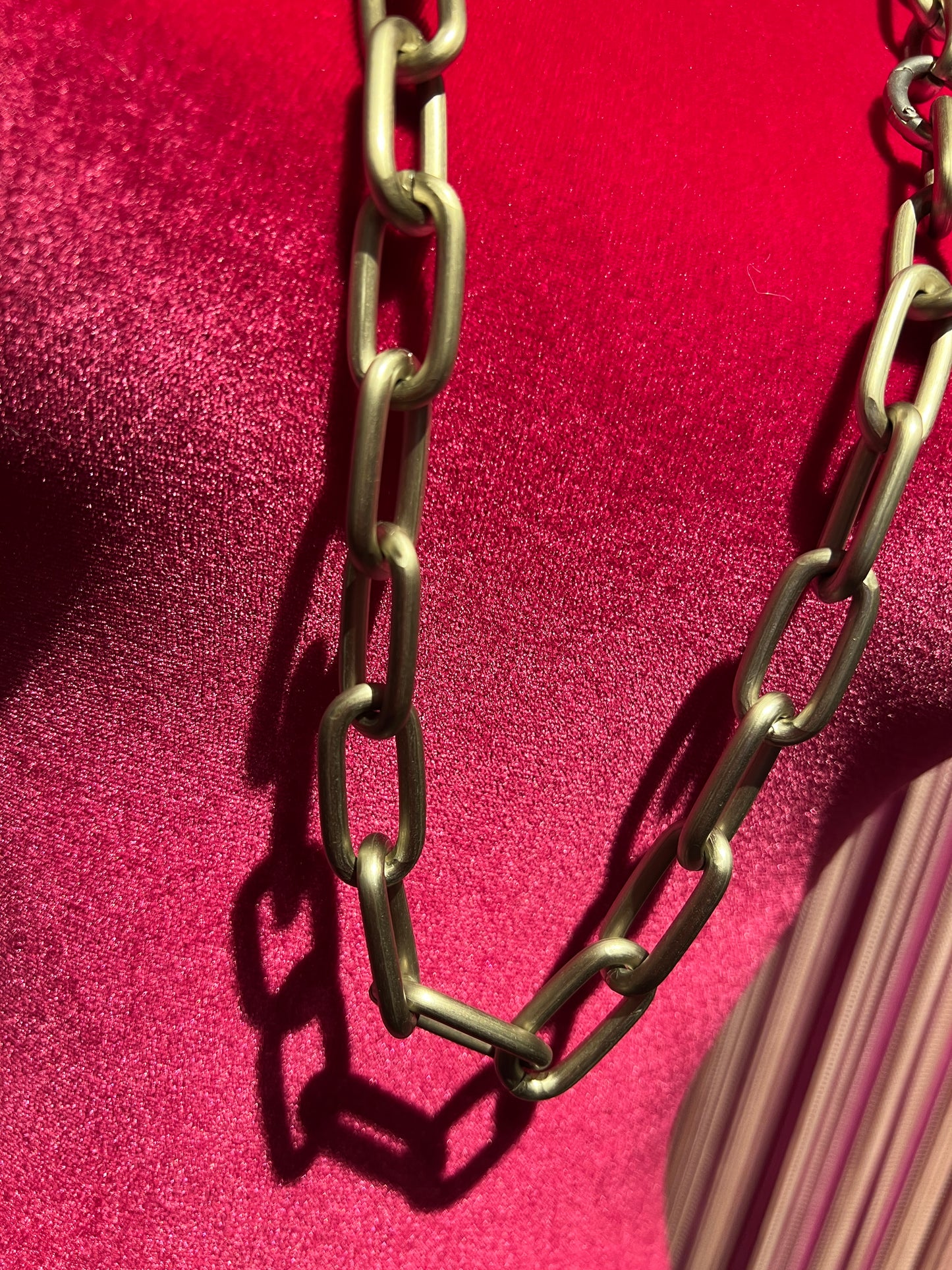 Aleva’ collana Sorrento cm 90 con moschettone argento opaco