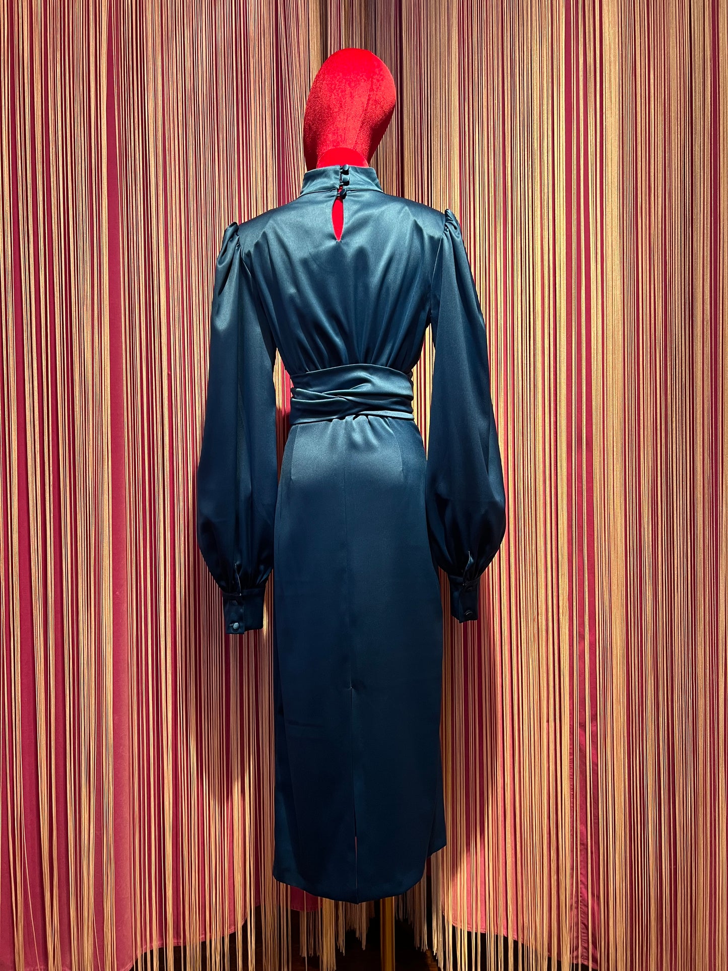 Actualee meno 50% abito midi raso elastico