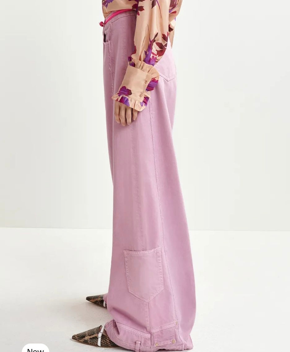 Essentiel antwerp jeans rosa lavanda
