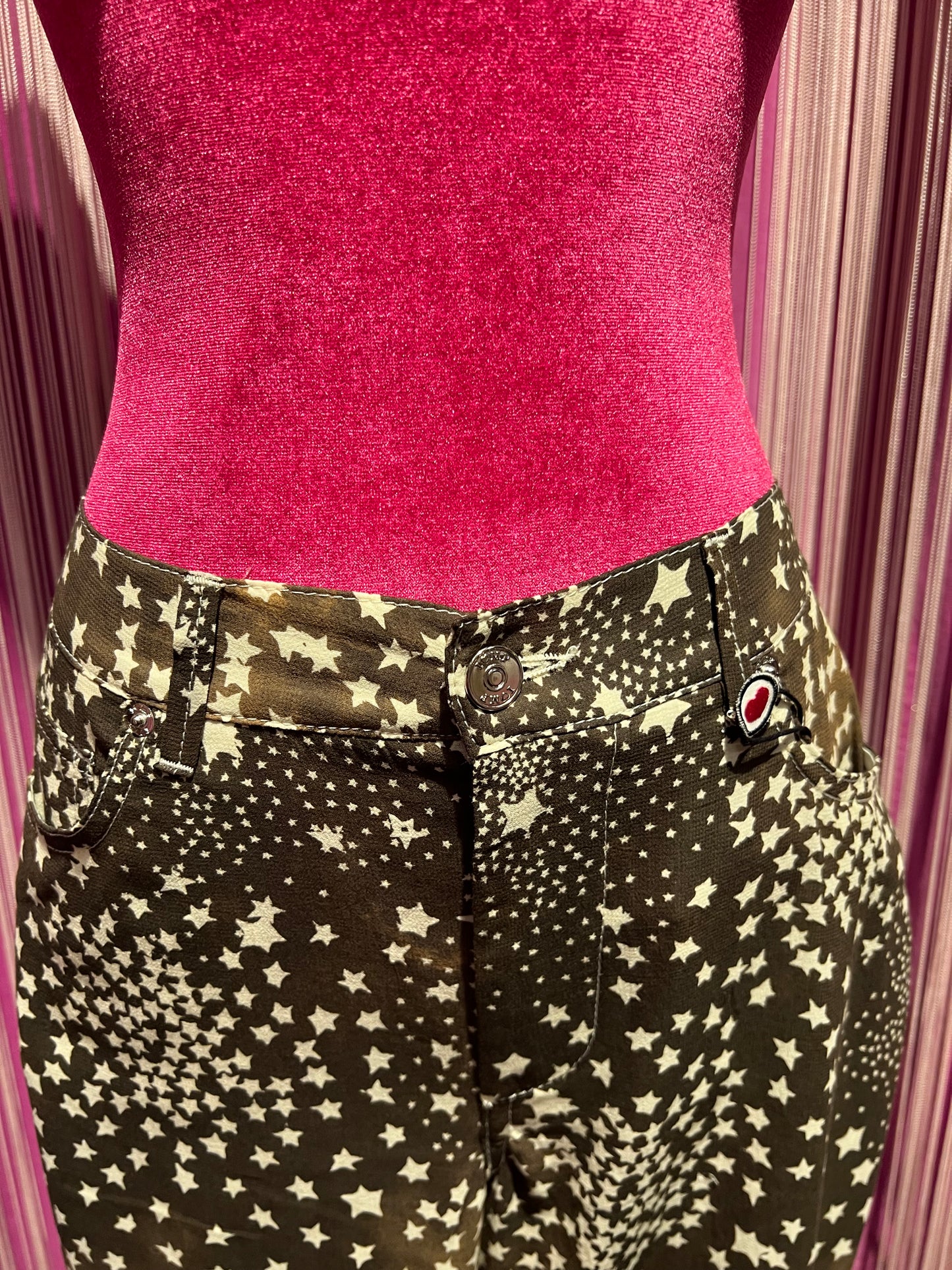 I love my pants occasioni imperdibili pantalone cotone fantasia stelline