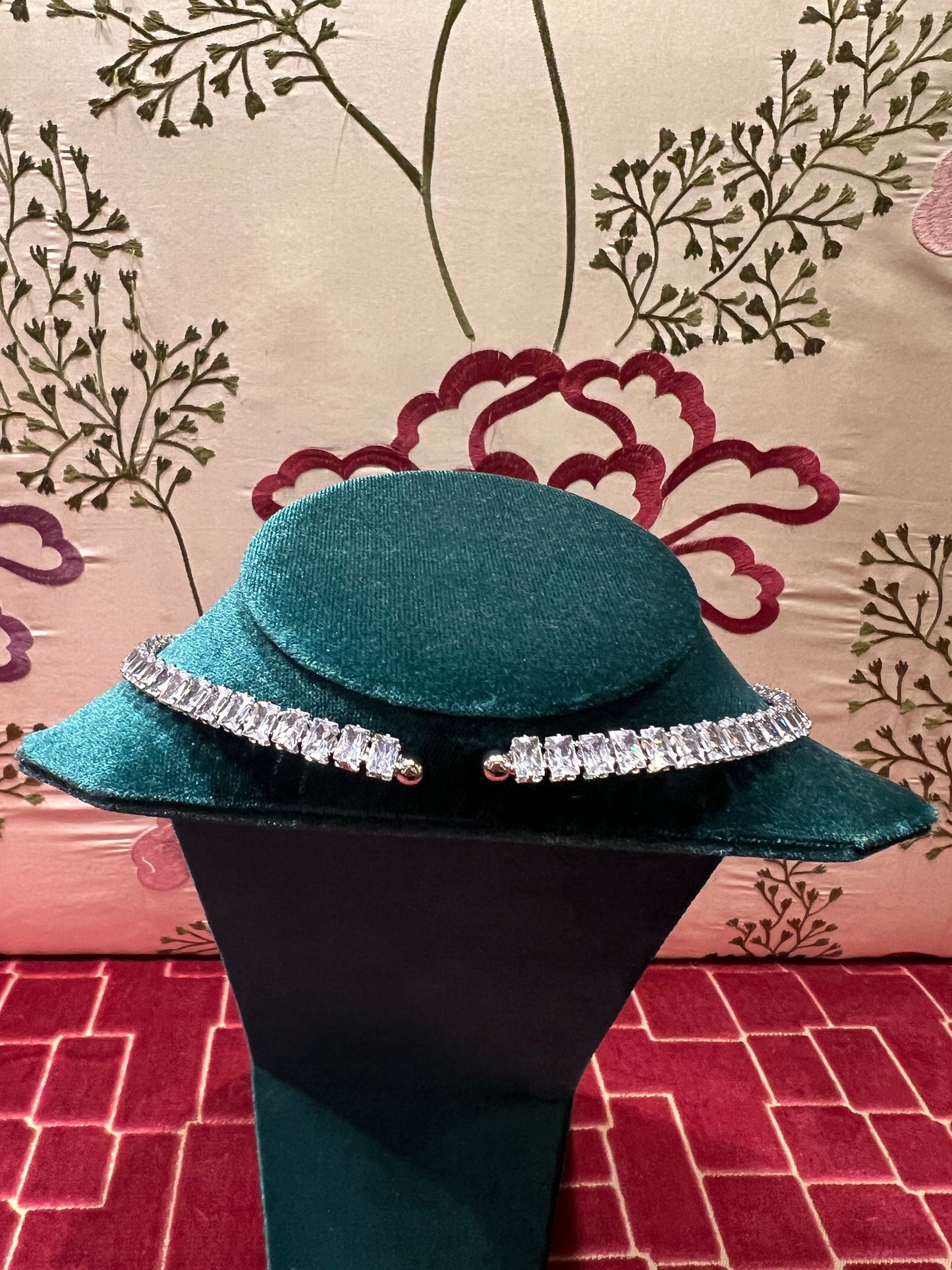 Collarino argento- zirconi crystal