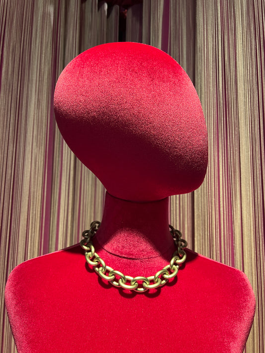 Aleva’ collana corta argento satinato Nisida