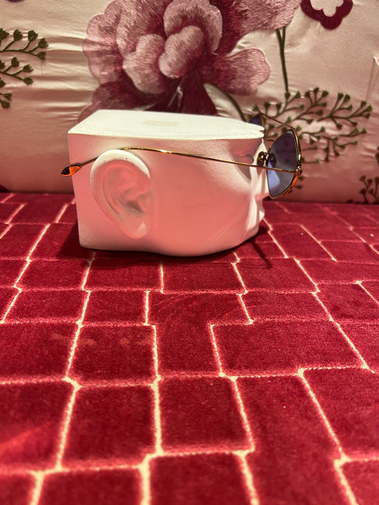 Spektre eyewear occhiali da sole rigaut oro antico/ blu pastello