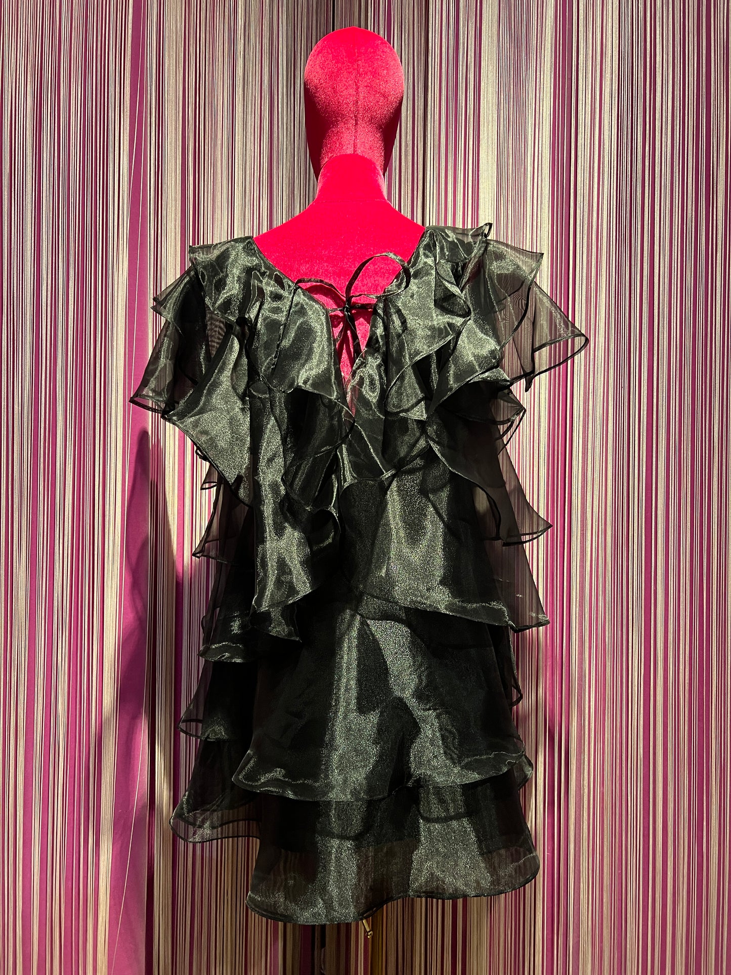 Silence Limited sconto-50% di sconto abito organza con volant