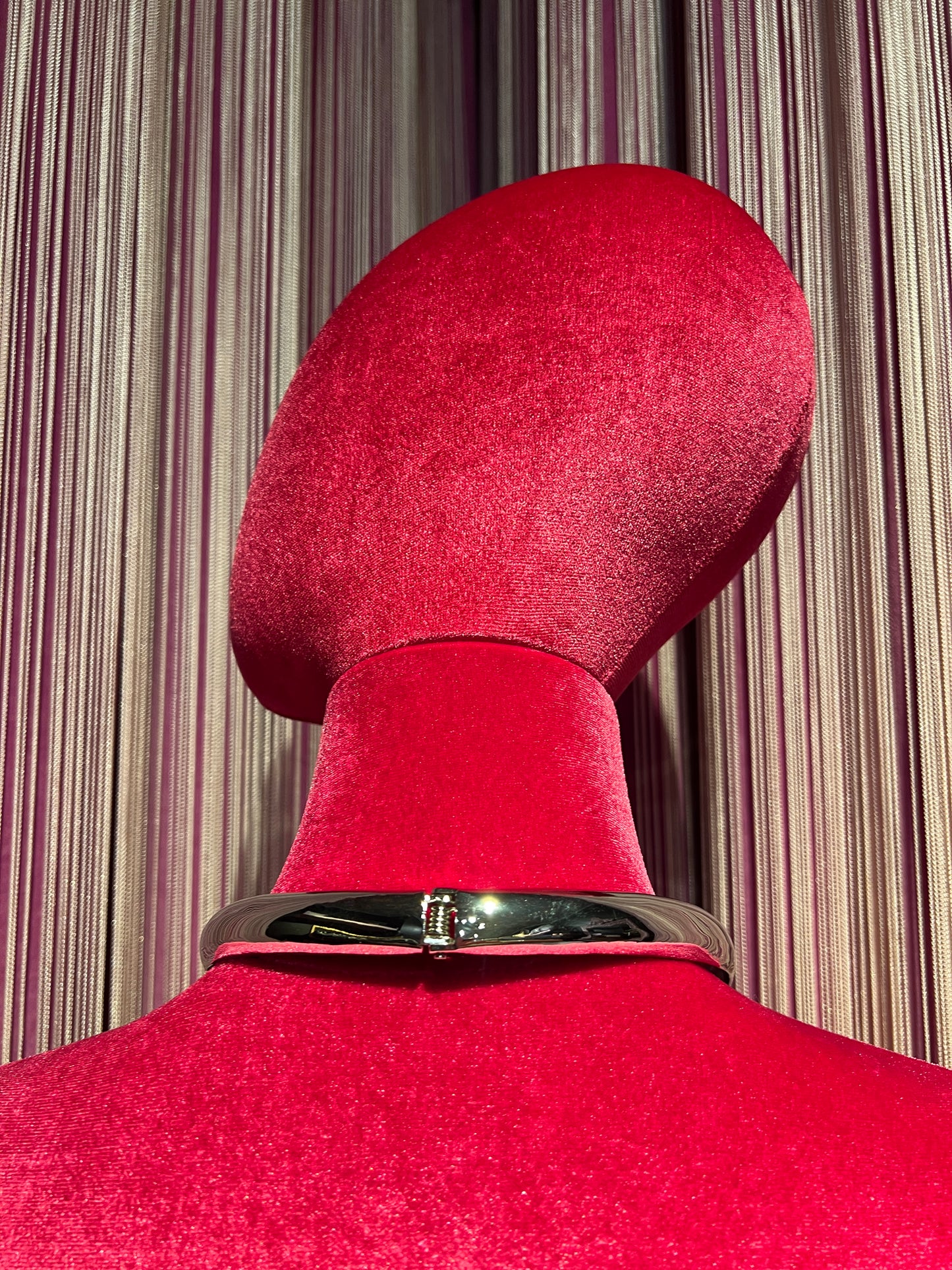 Collana liscia argento chiusura a molla