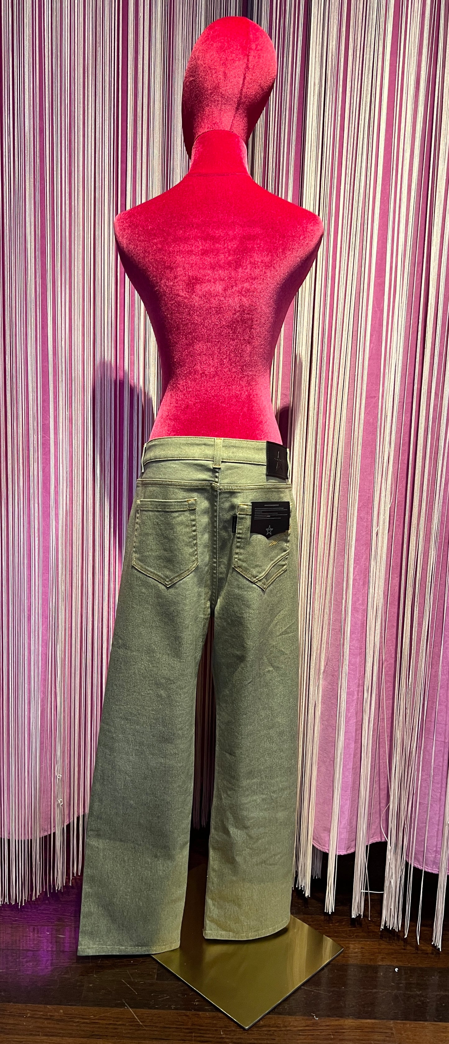 Rossano Perini jeans con Swarovski modello loose