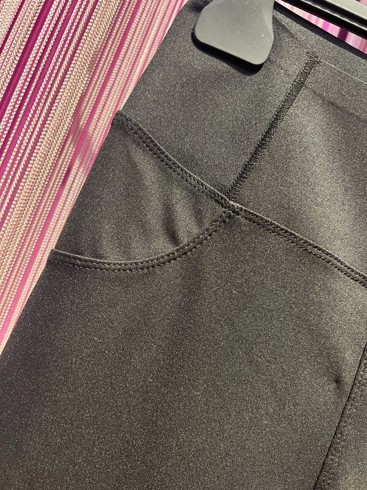 The room leggins nero elasticizzato