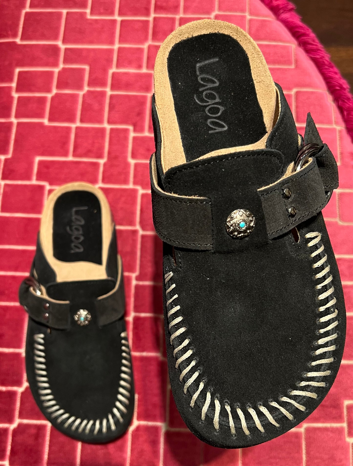 Lagoa meno 50% open shoes Negril nero
