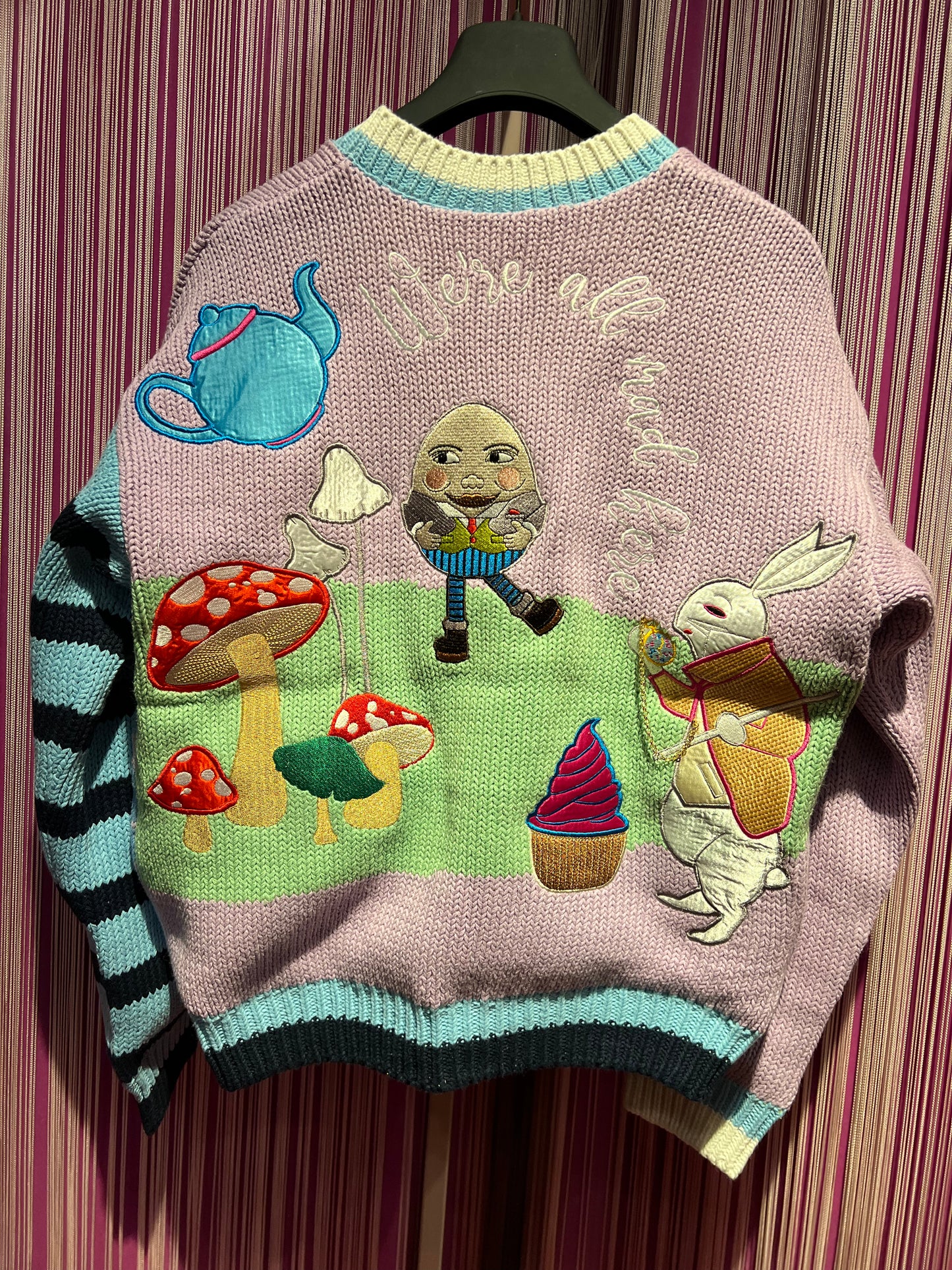 No! meno 50% cardigan cotone Alice nel paese delle meraviglie