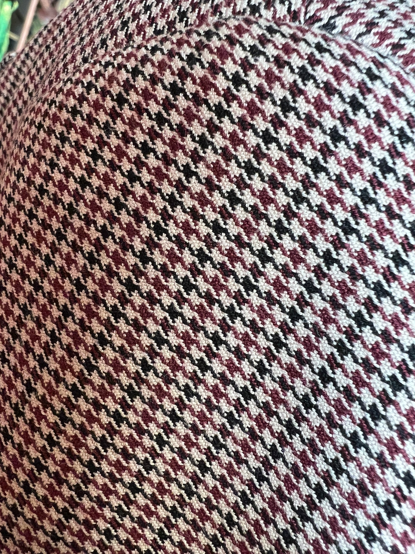 5 Progress giacca micro pied de poul con patch logomania