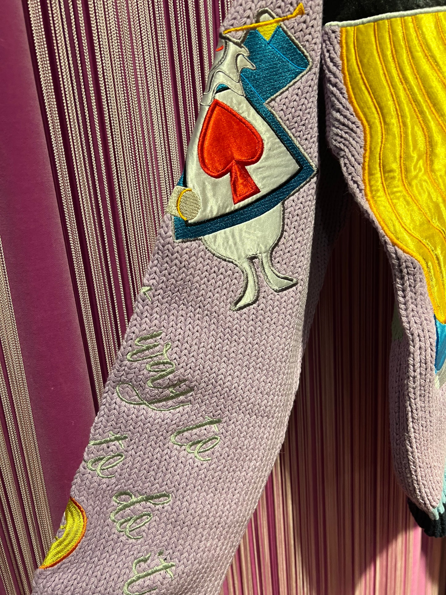 No! meno 50% cardigan cotone Alice nel paese delle meraviglie