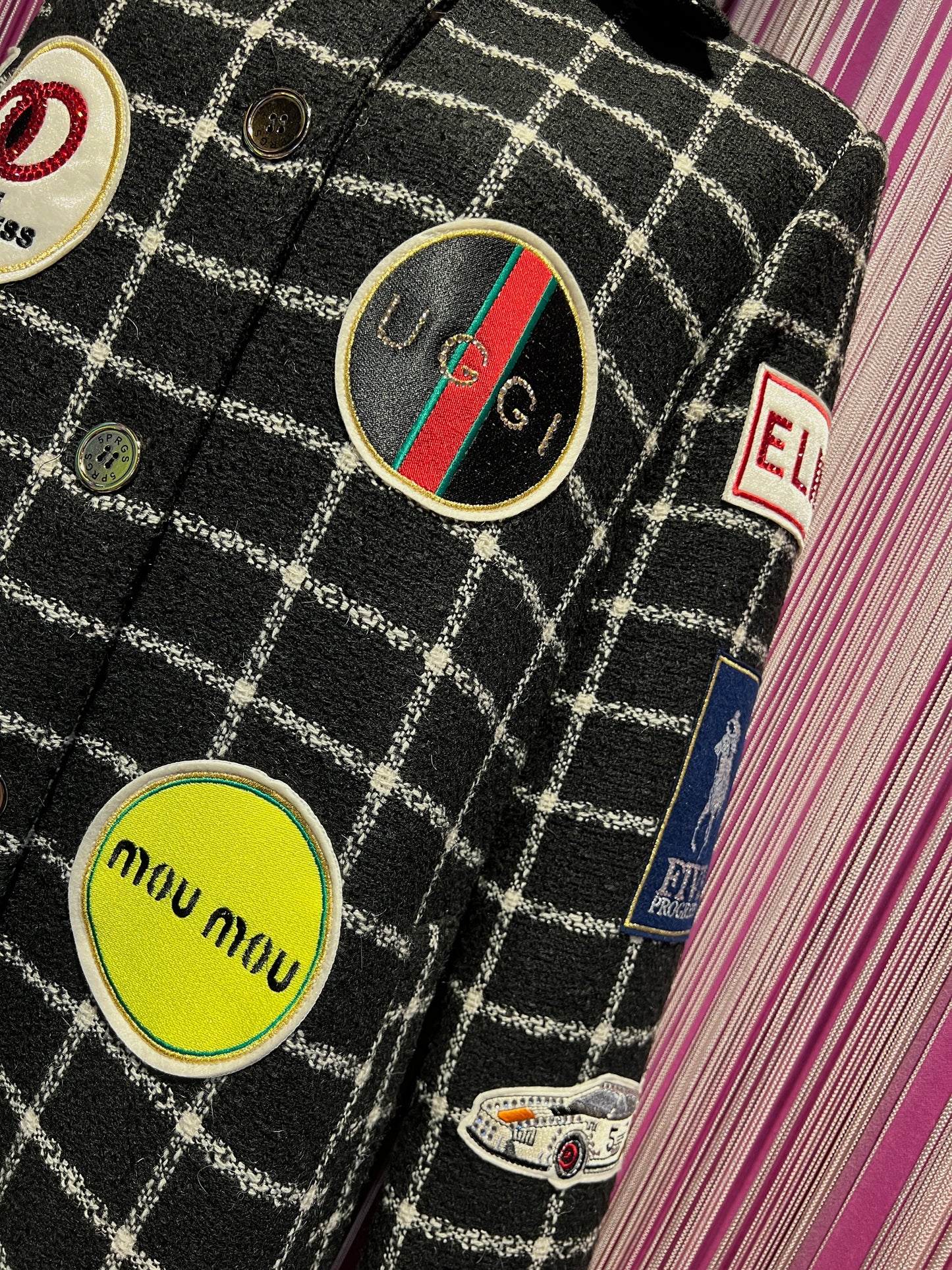 5 Progress cappotto quadri con applicazioni patch
