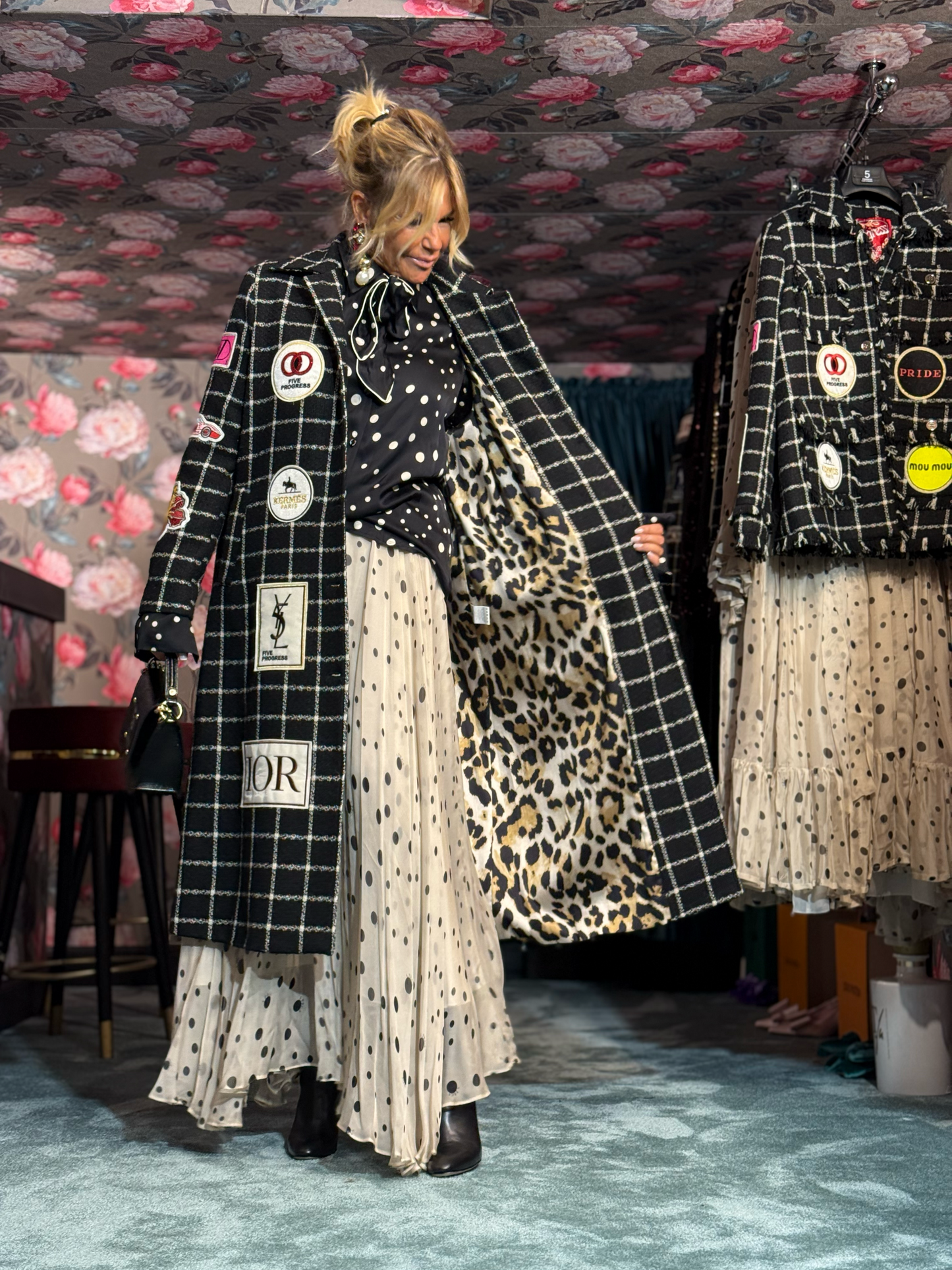 5 Progress cappotto quadri con applicazioni patch