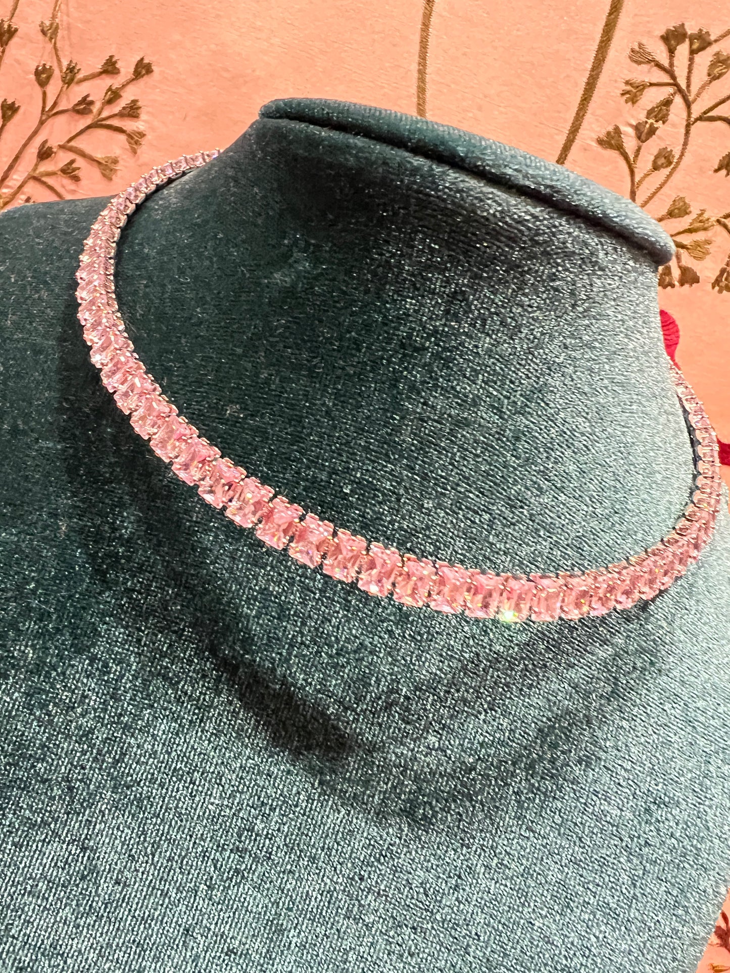 Collarino argento- zirconi crystal