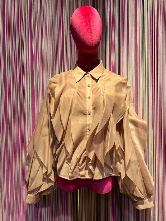 Amosa camicia rosa cipria