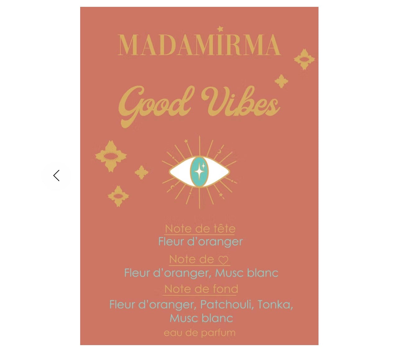 Madamirma eau de parfum Good vibes 100 ml
