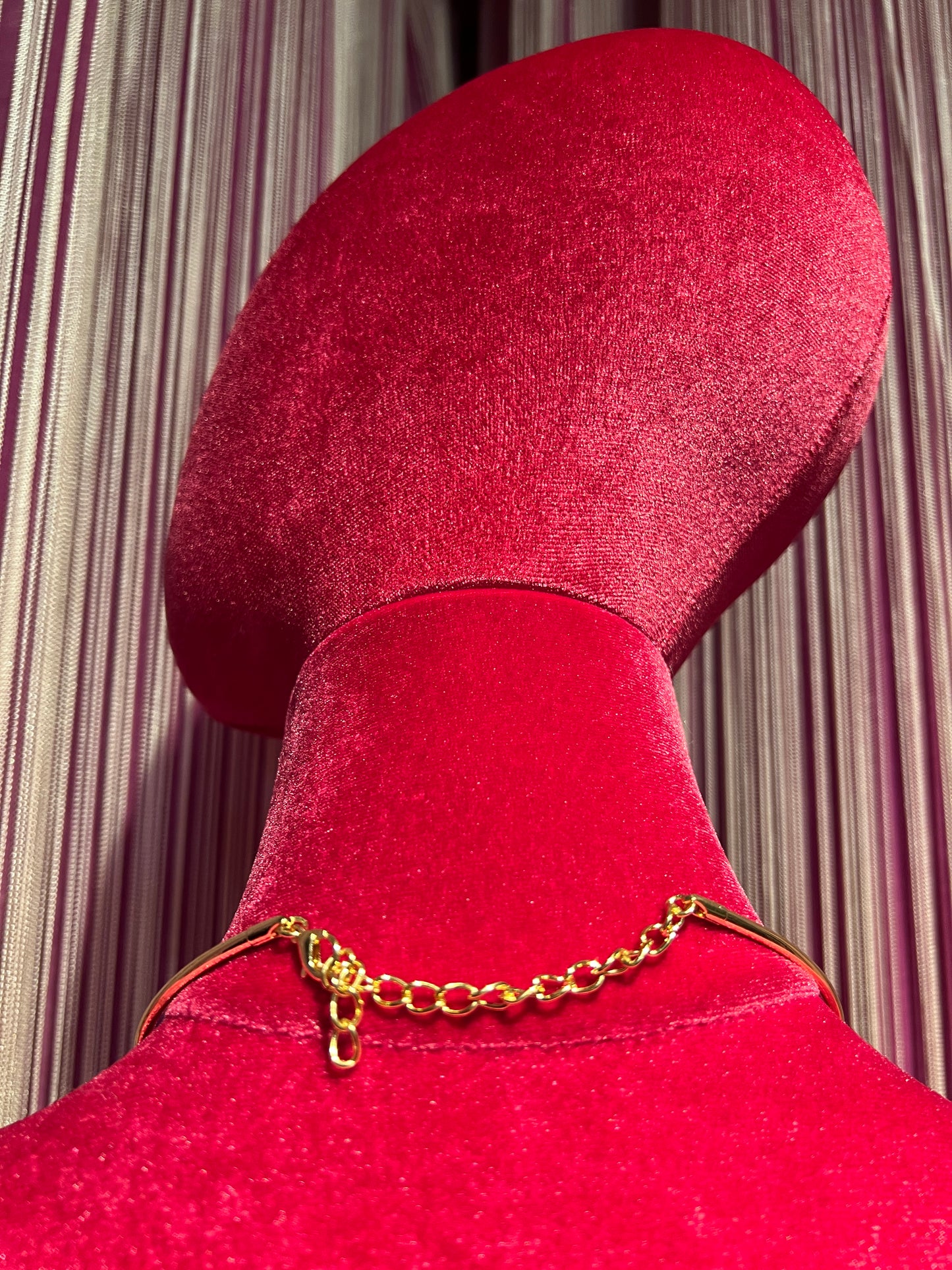 Collarino rigido oro con serpente