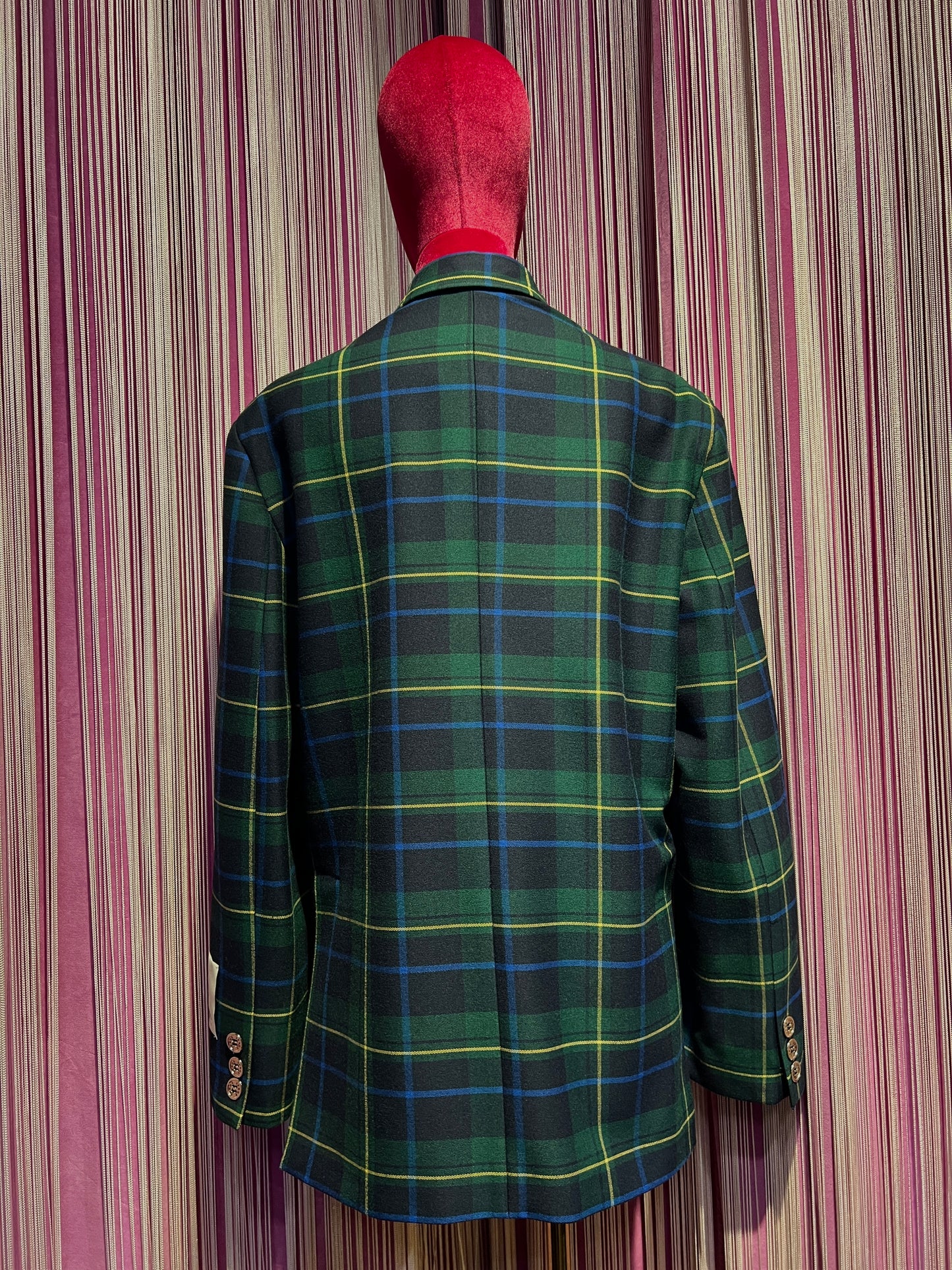5 Progress giacca over college tartan