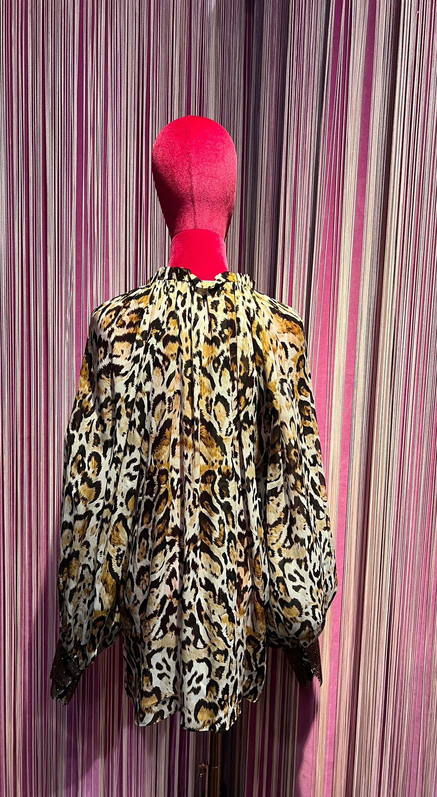 Dahlo camicia bohémien polsini con cristalli