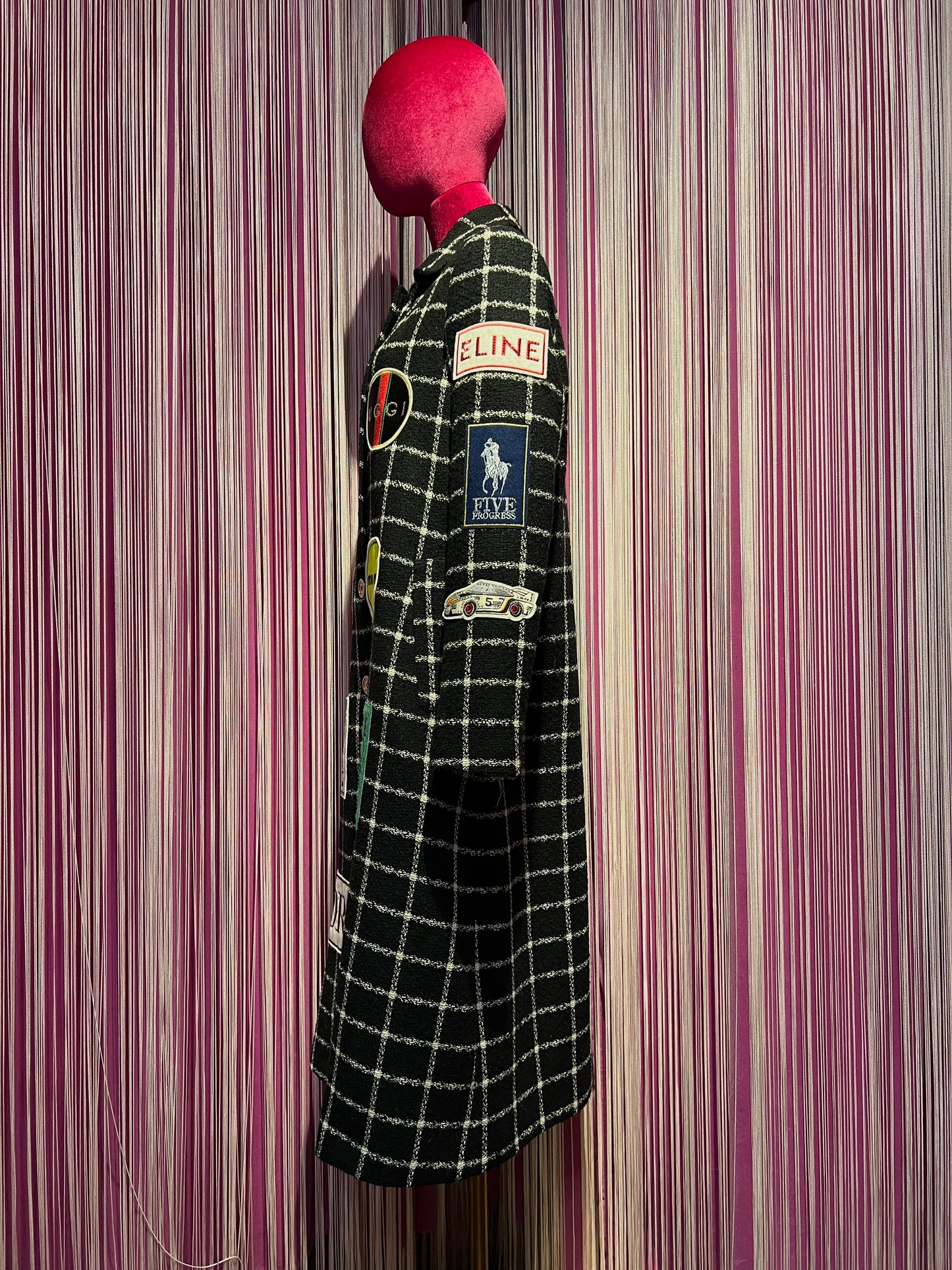 5 Progress cappotto quadri con applicazioni patch