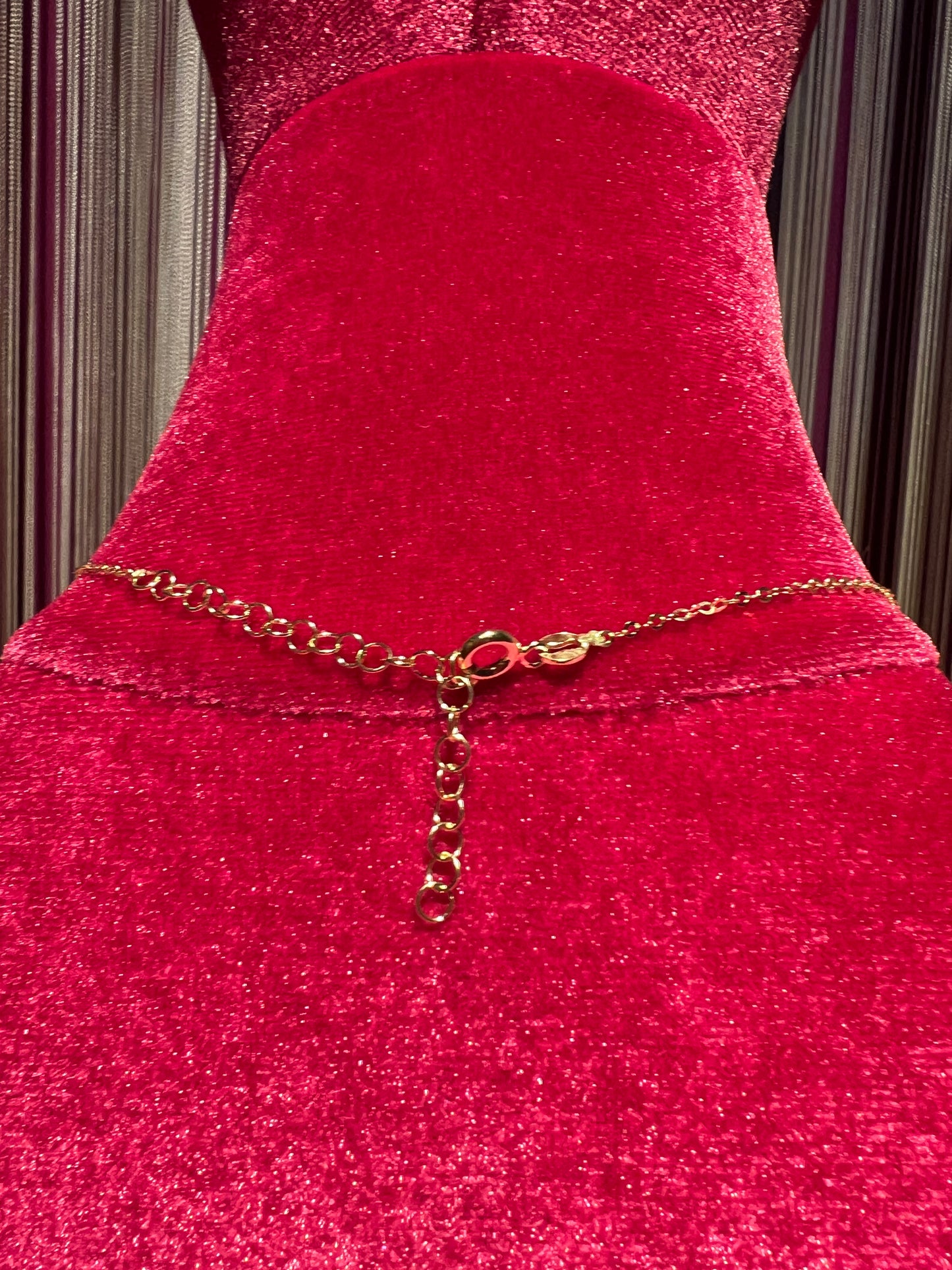 Collana argento placcata “love “oro cuore rivestito di ceramica rosa baby dipinto a mano