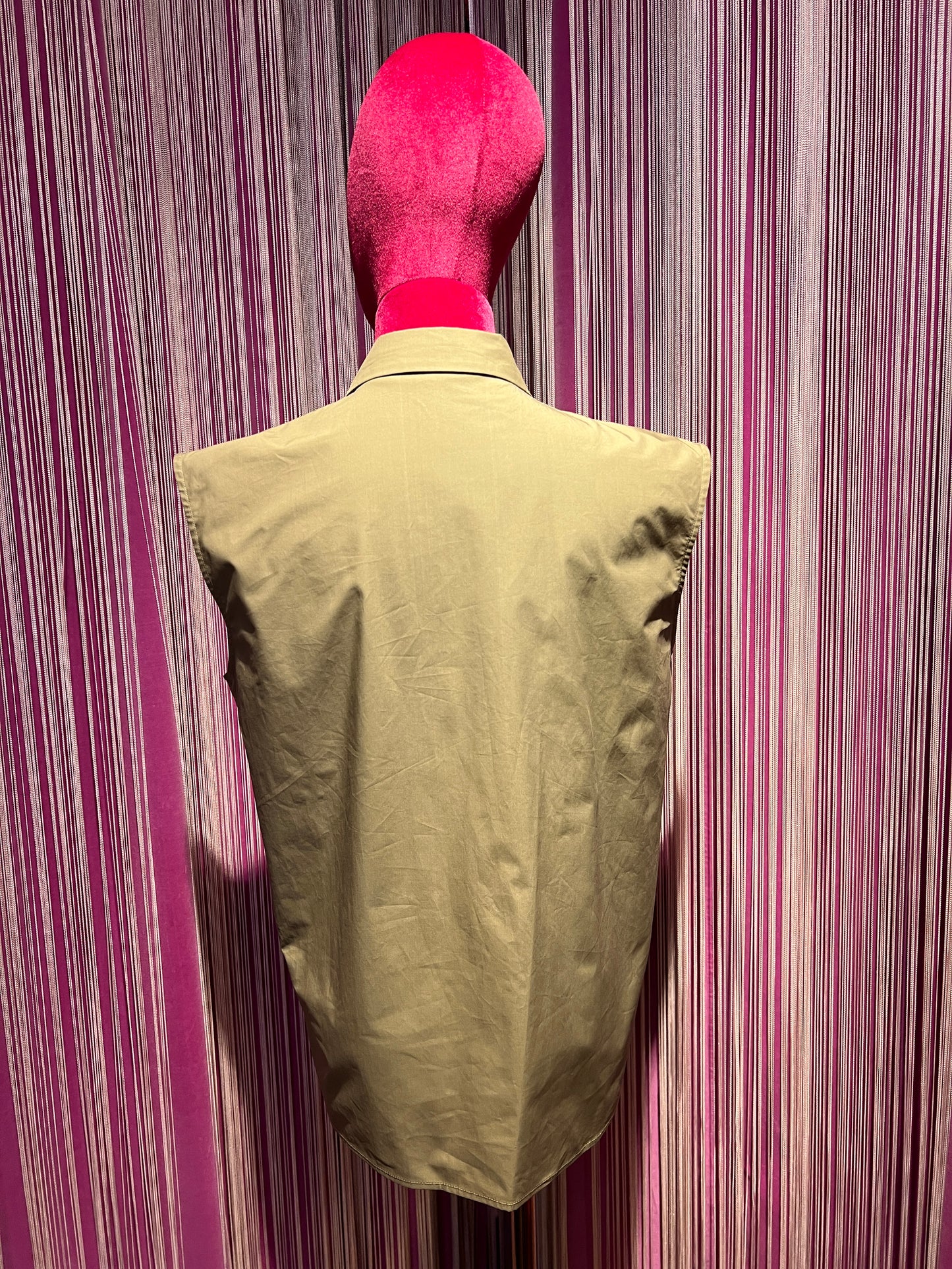 Isabelle Blanche Paris -50% di sconto camicia smanicata ricamo pietre staccabile