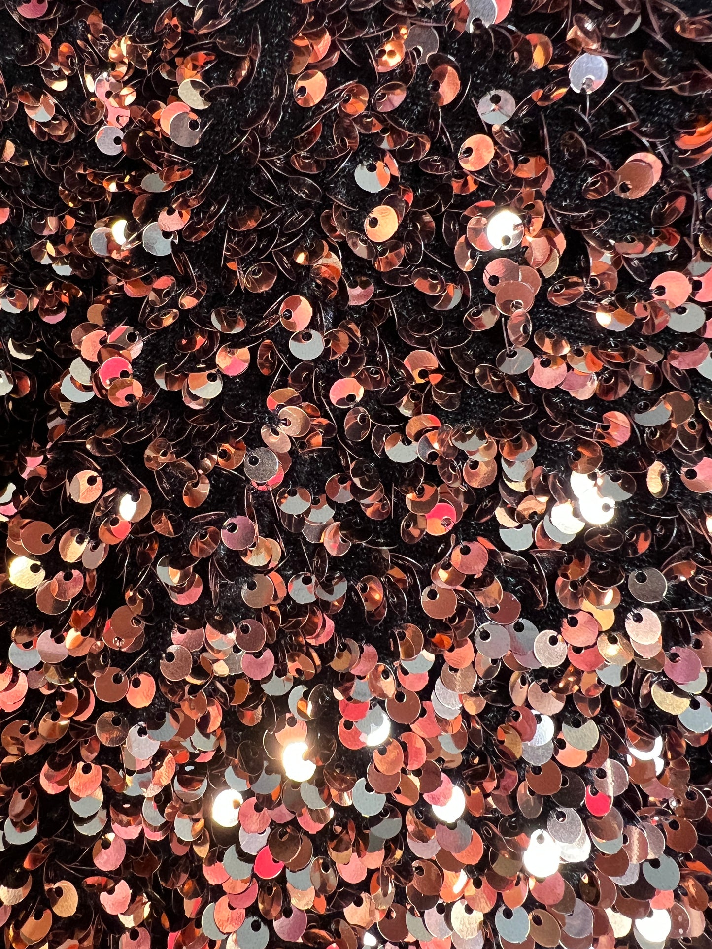 5 Progress bomber oversize full paillettes chocolate