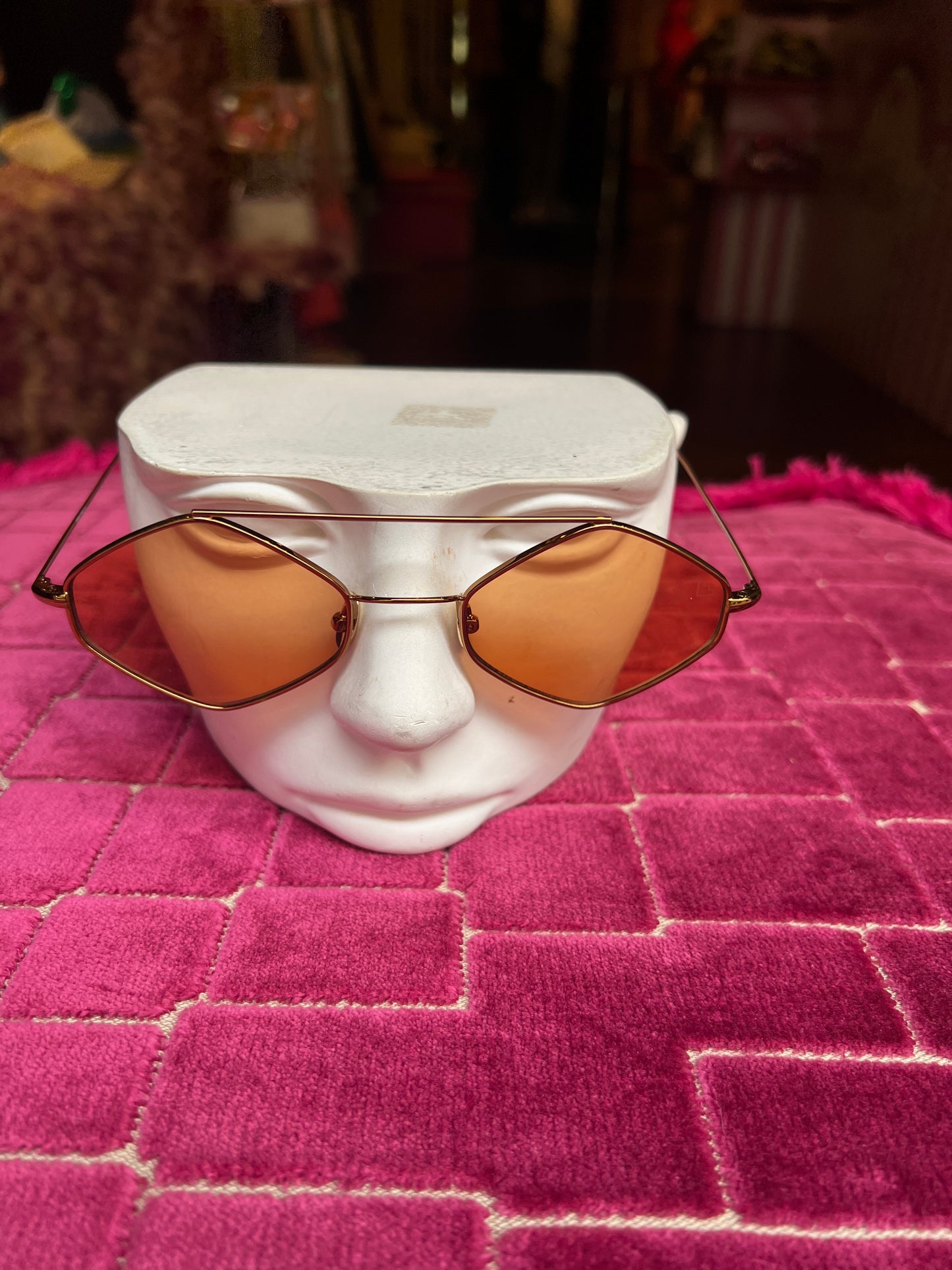 Spektre eyewear occhiali da sole rigaut oro/ arancio pastello