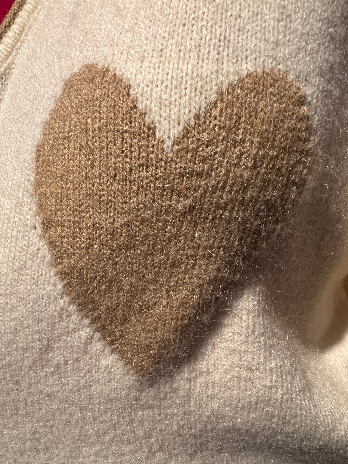 Love & roses completo maglia e pantalone cuore
