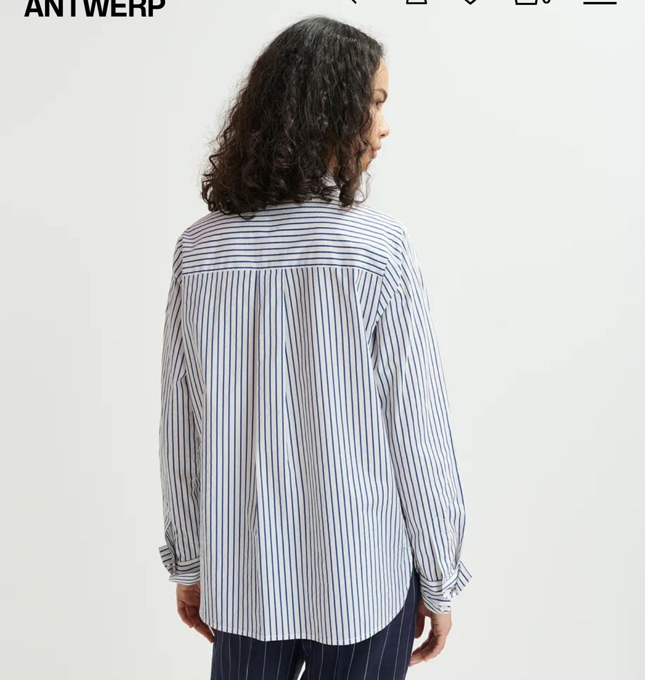 Essentiel antwerp -50% dí sconto camicia righe applicazioni fiori paillettes
