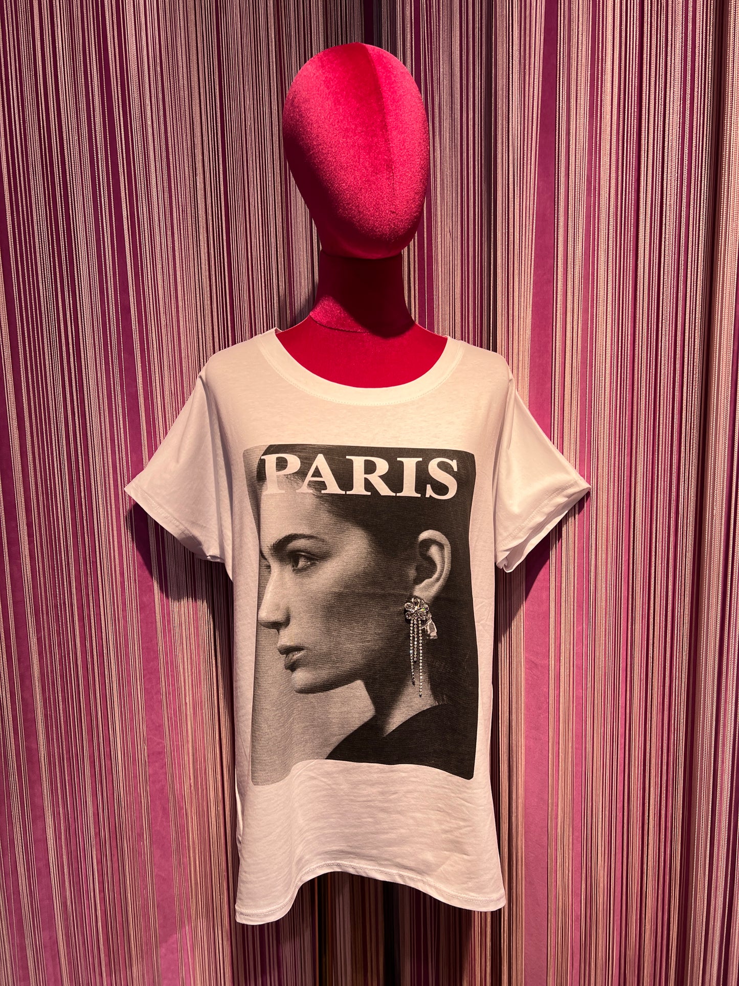 Mon amour Paris t shirt Paris bianca