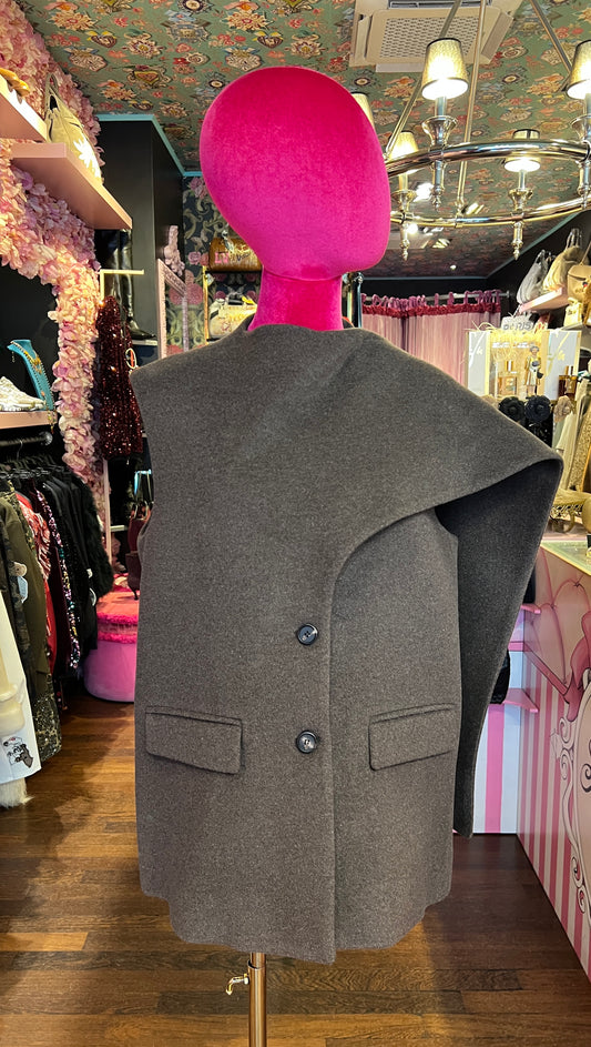 SU official gilet marrone