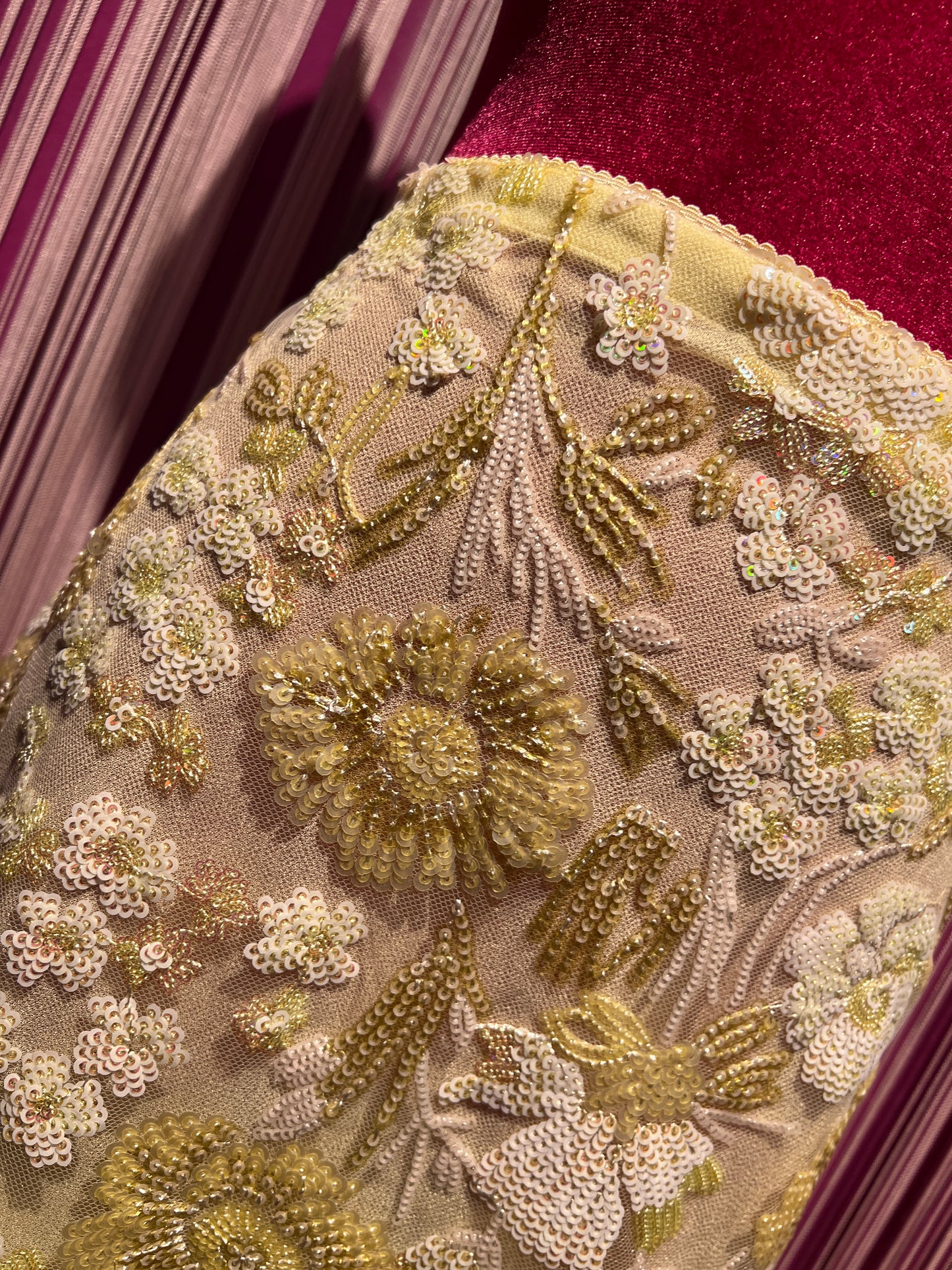 Ermanno Scervino gonna midi paillettes con spacco laterale