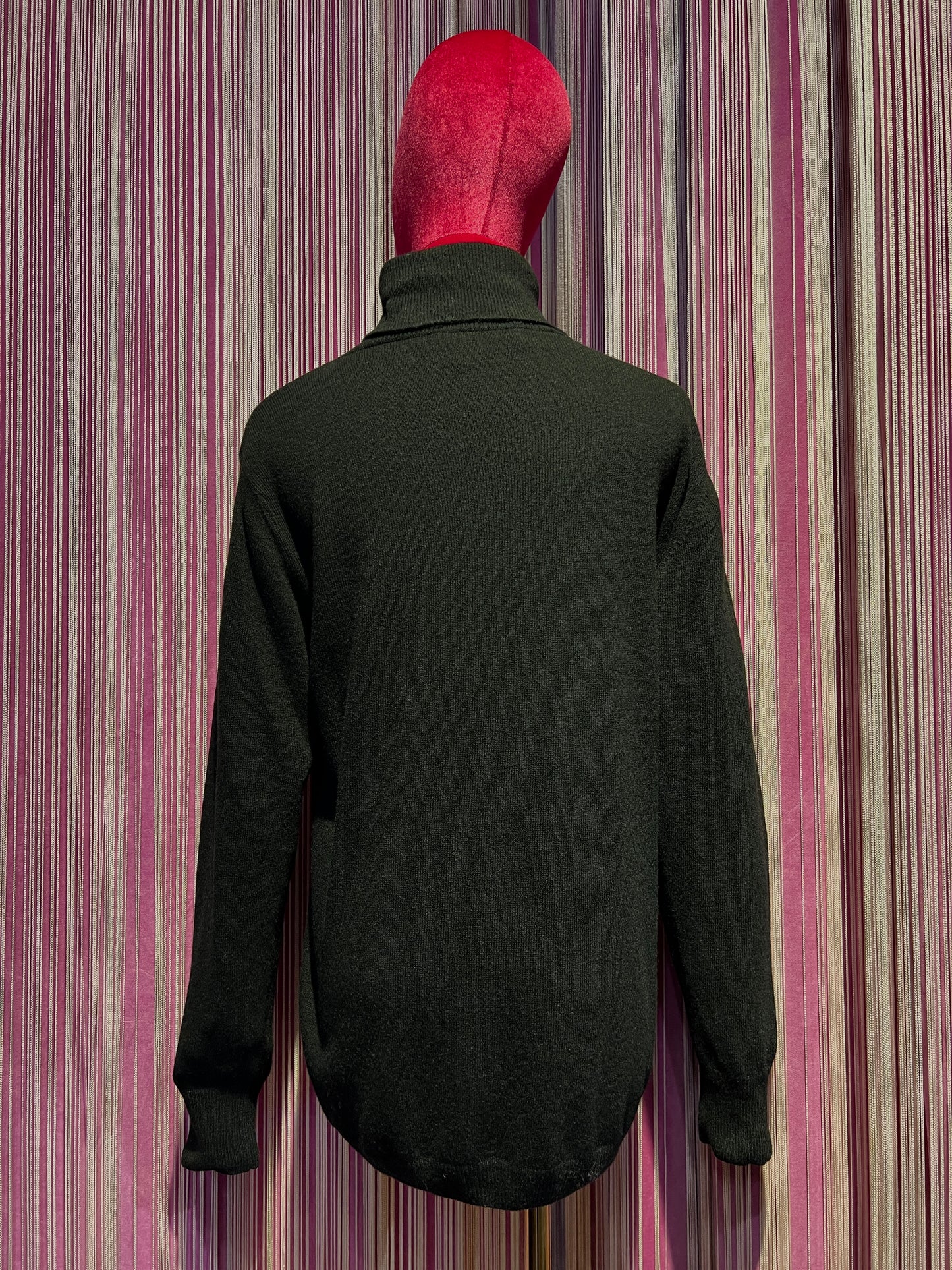5 Progress maglia dolcevita con applicazione patch