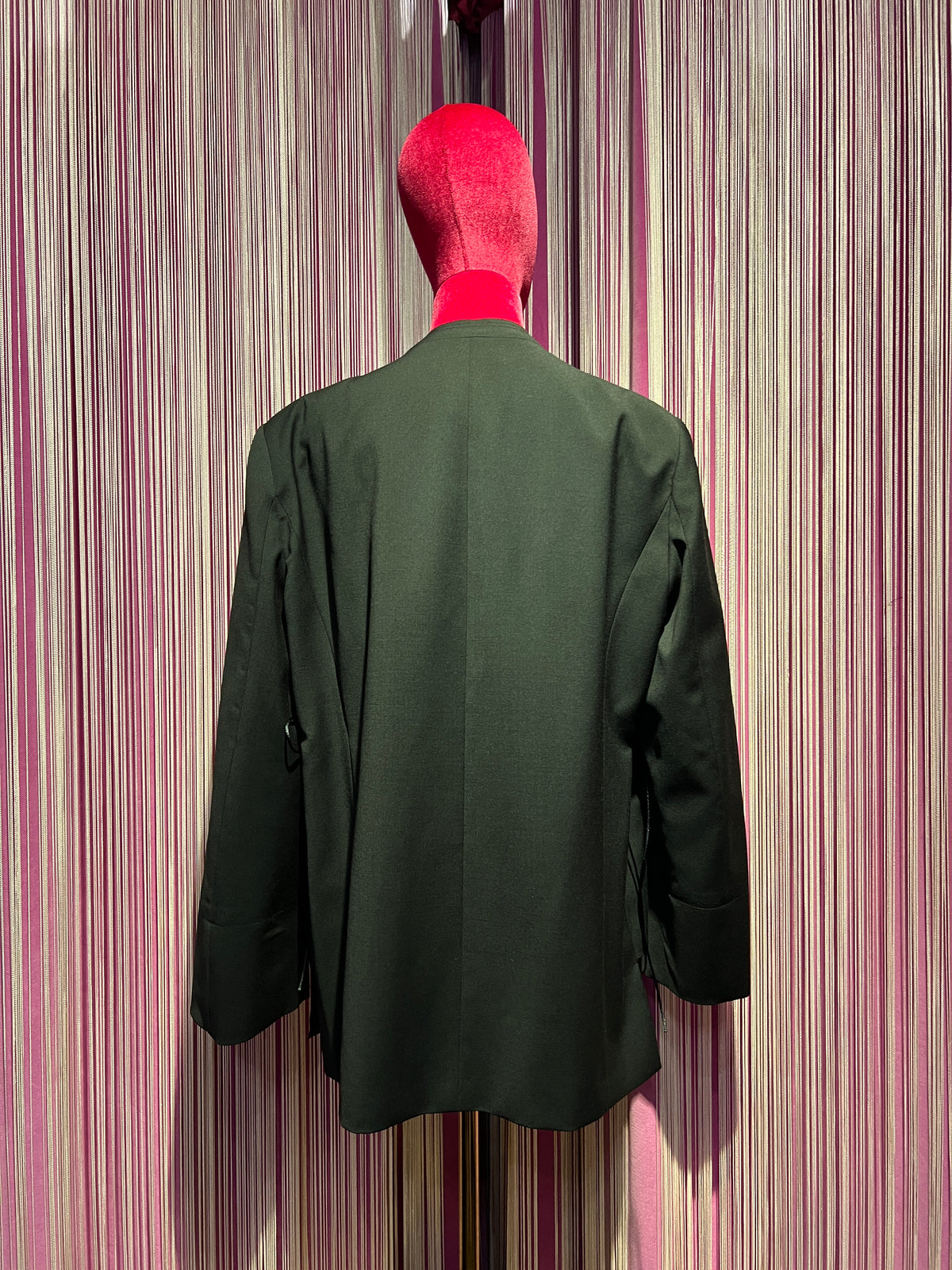 SU official blazer oversize collo taglio vivo