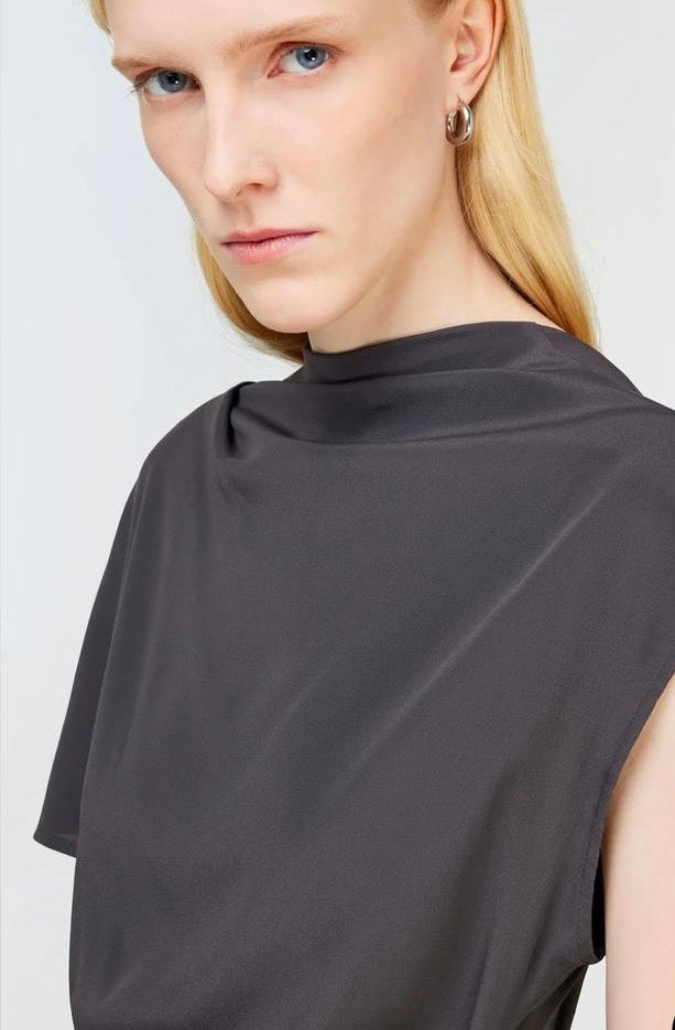 Semicouture -50% di sconto blusa in crepe de chine