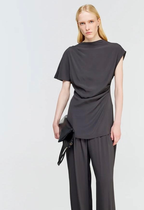 Semicouture -50% di sconto blusa in crepe de chine