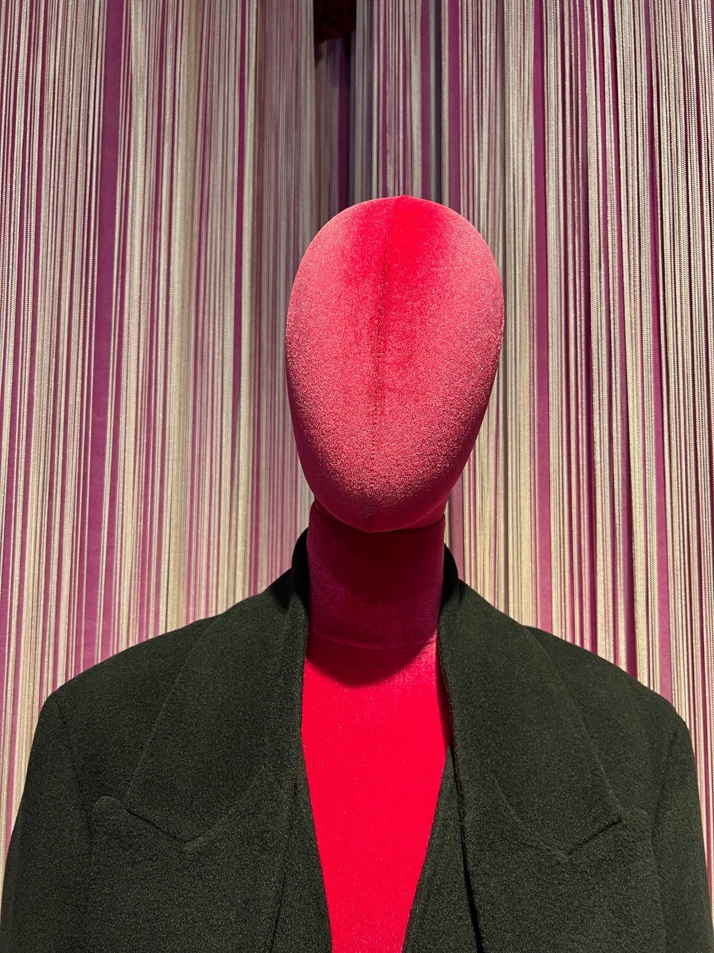 SU official cappotto lungo con sciarpa rimovibile