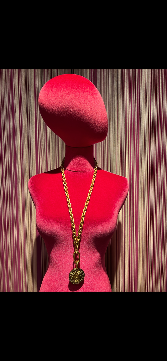 Aleva’ collana ciondolo zodiaco gemelli oro satinato