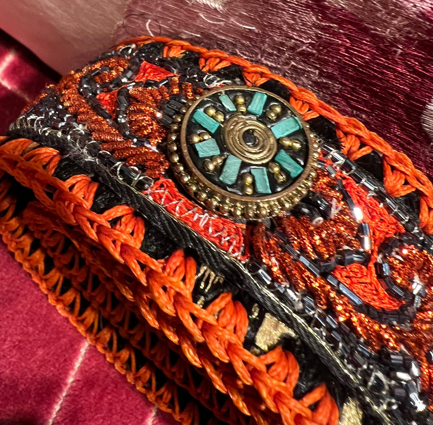 Cinta nera e arancio