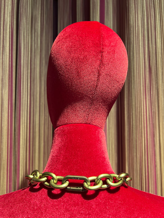 Aleva’ collana corta argento satinato Nisida