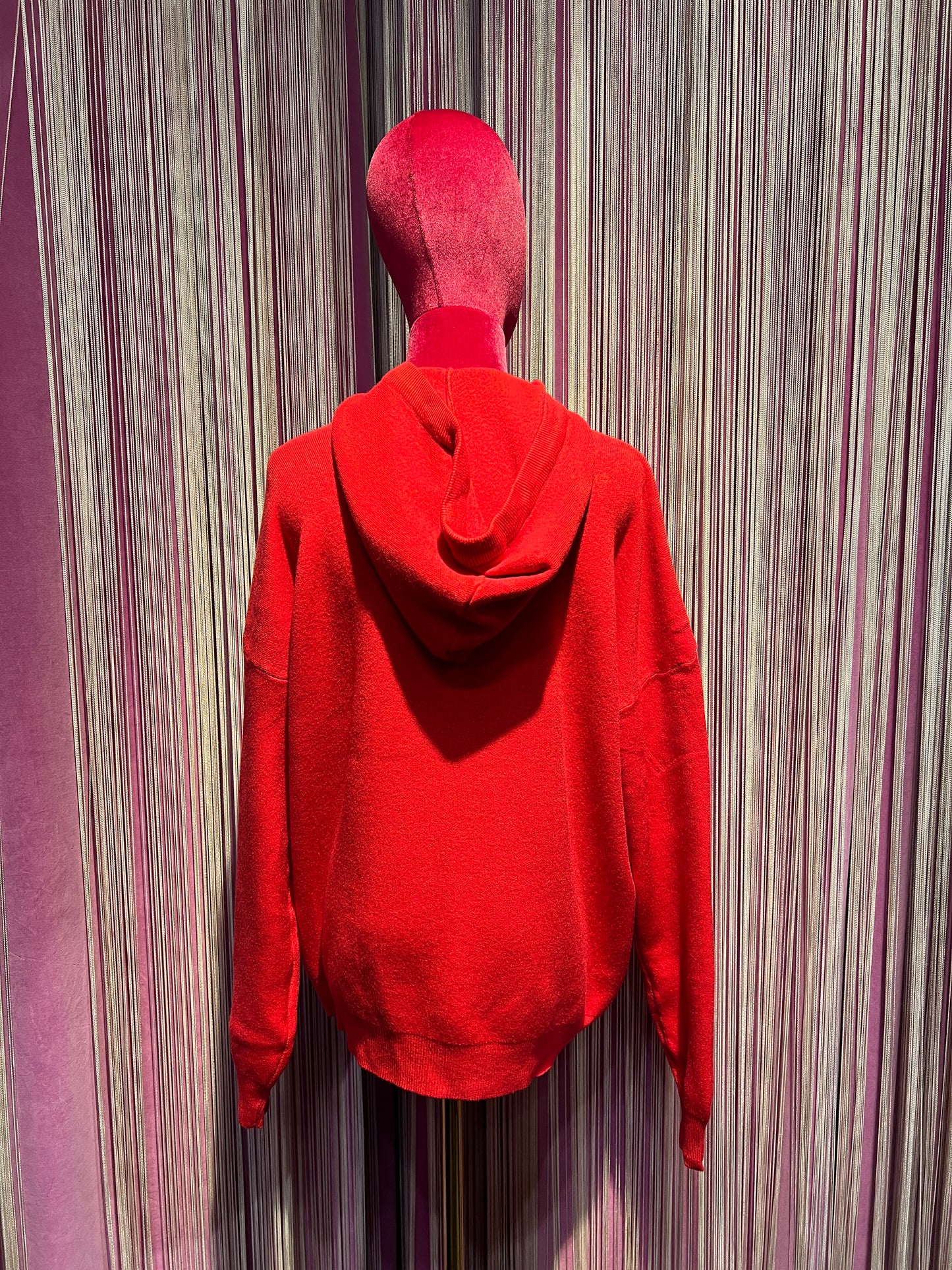 Mon amour Paris -20-% di sconto maglia con cappuccio rossa , renne e fiocchi di neve