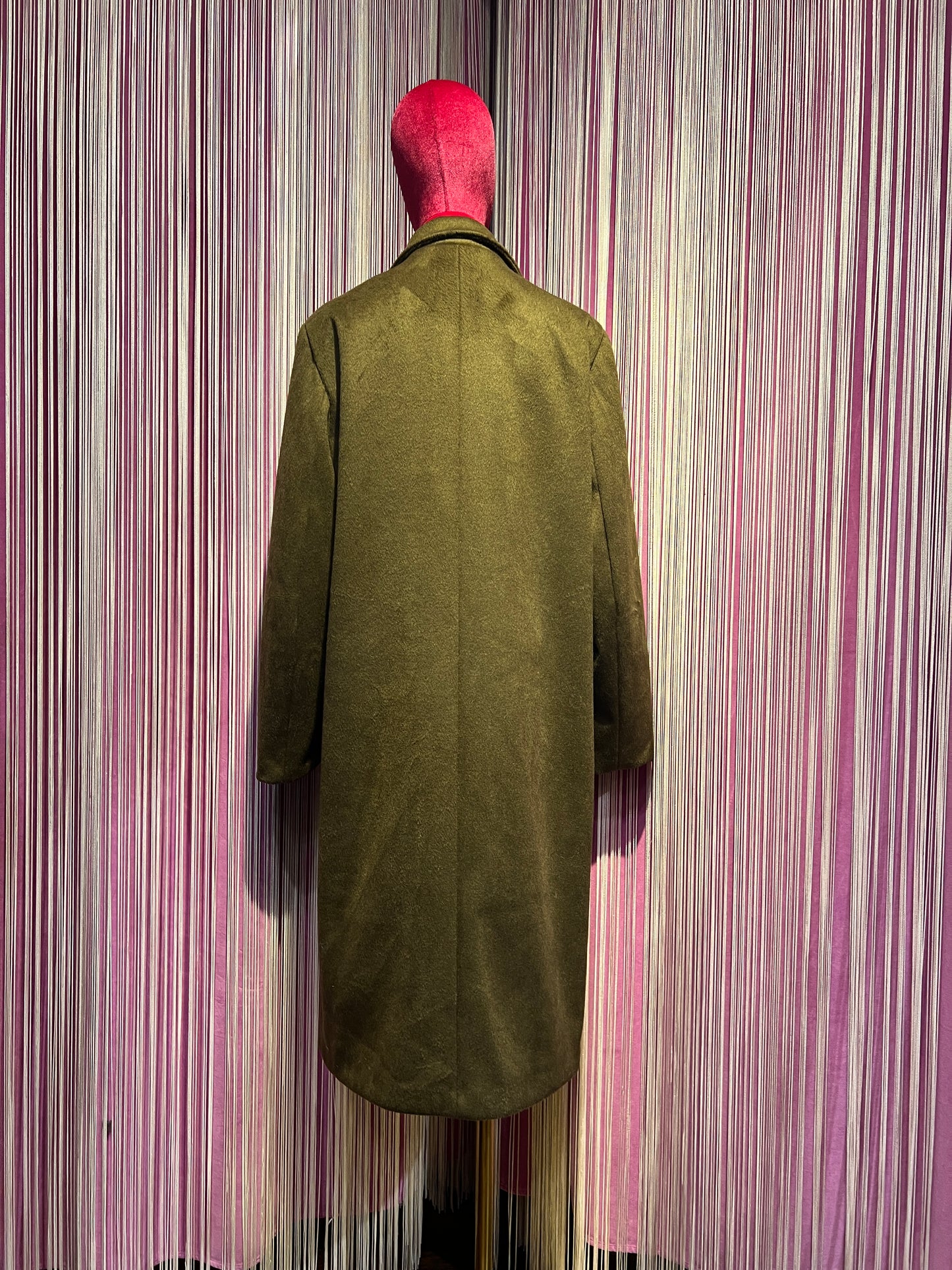 ABpink 🩷cappotto doppiopetto cioccolato patch teddy , perline e tessuto GG