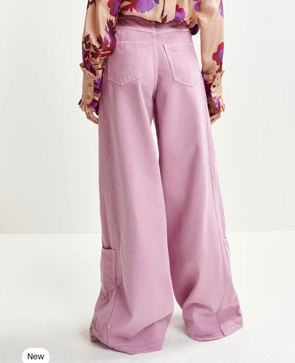 Essentiel antwerp jeans rosa lavanda